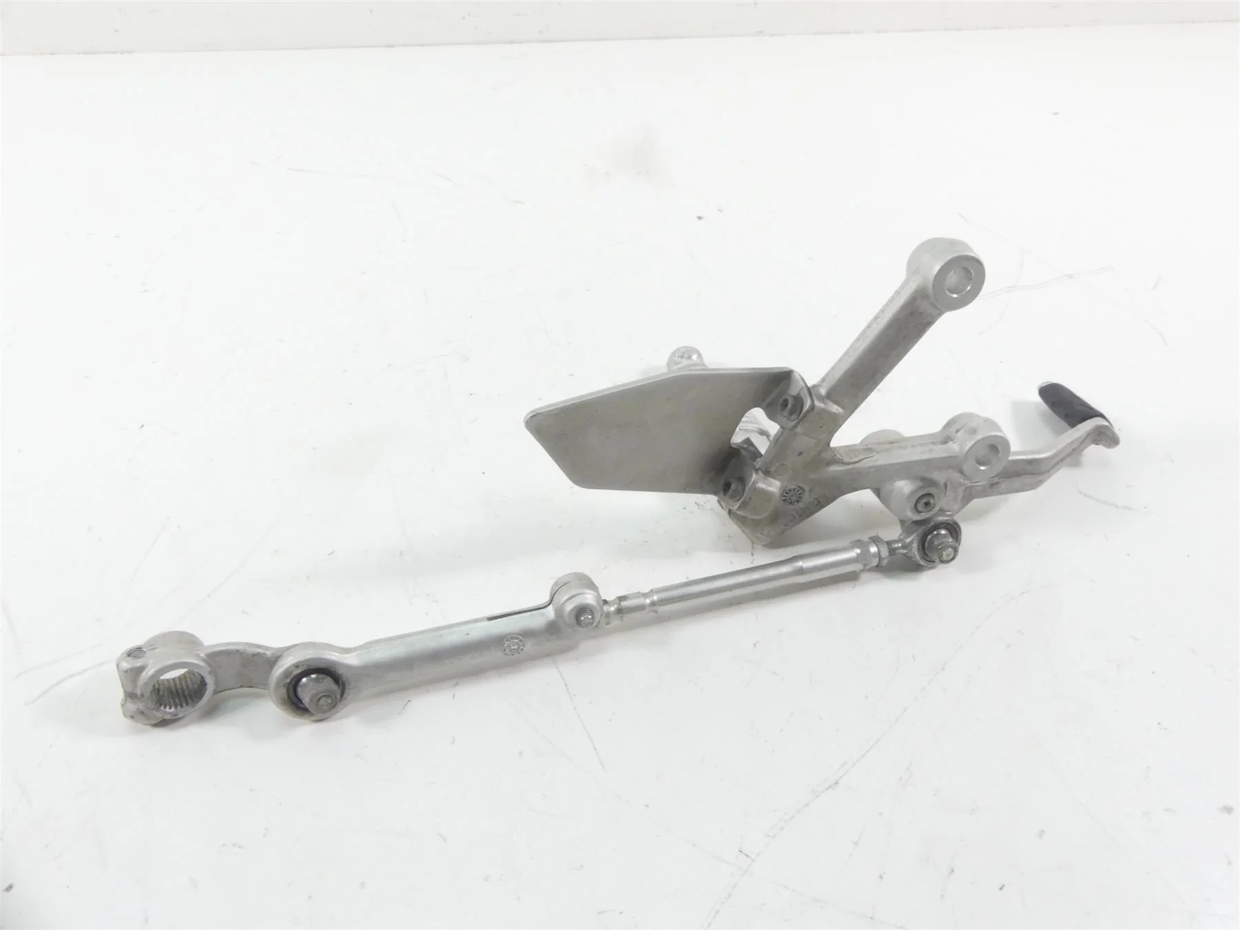 2006 Ducati 999 Biposto Left Front Footpeg & Shifter Parts 82410841A 45620331A - Image 3