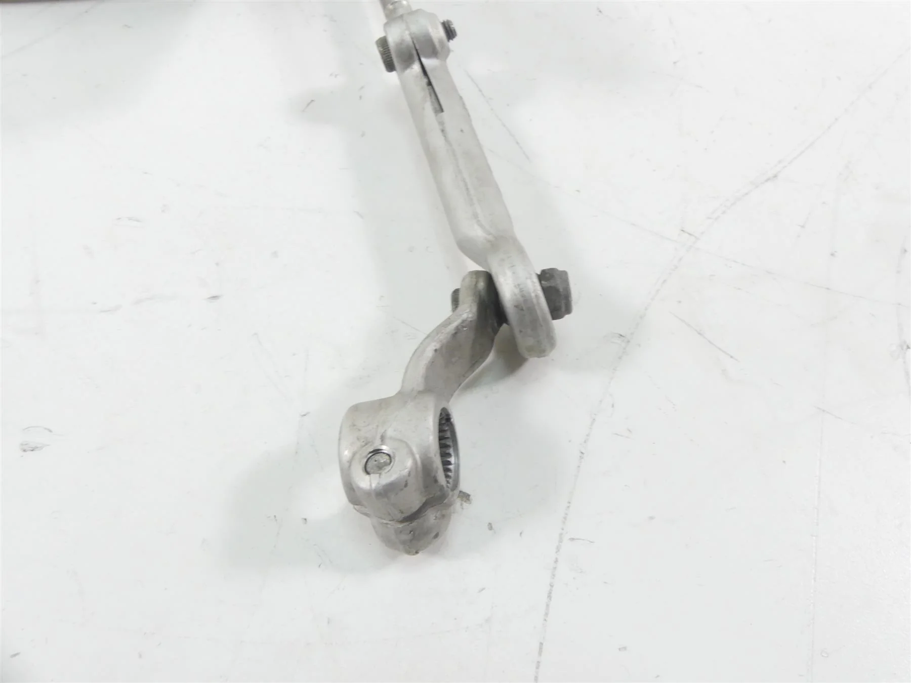 2006 Ducati 999 Biposto Left Front Footpeg & Shifter Parts 82410841A 45620331A - Image 4