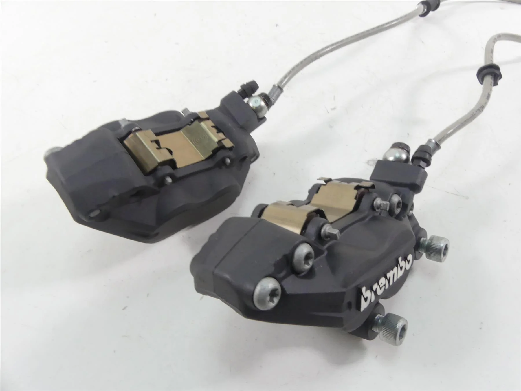 2006 Ducati Multistrada 1000S Brembo Front Brake Calipers 61040711A 61040721A - Image 2