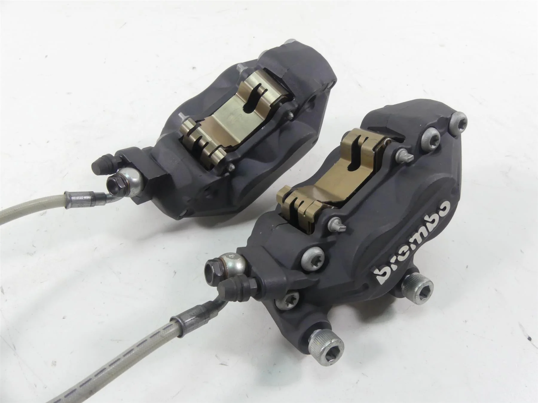 2006 Ducati Multistrada 1000S Brembo Front Brake Calipers 61040711A 61040721A - Image 4