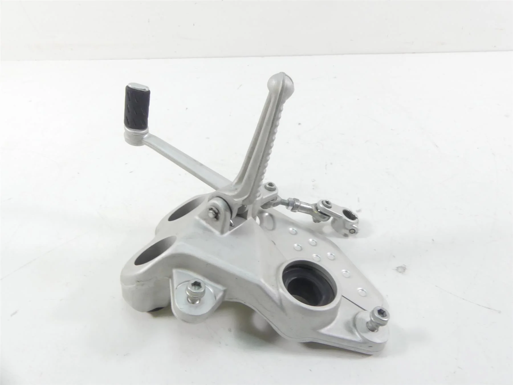 2006 Ducati Multistrada 1000S Front Left Footpeg & Shifter 82410721A 45620352A - Image 9