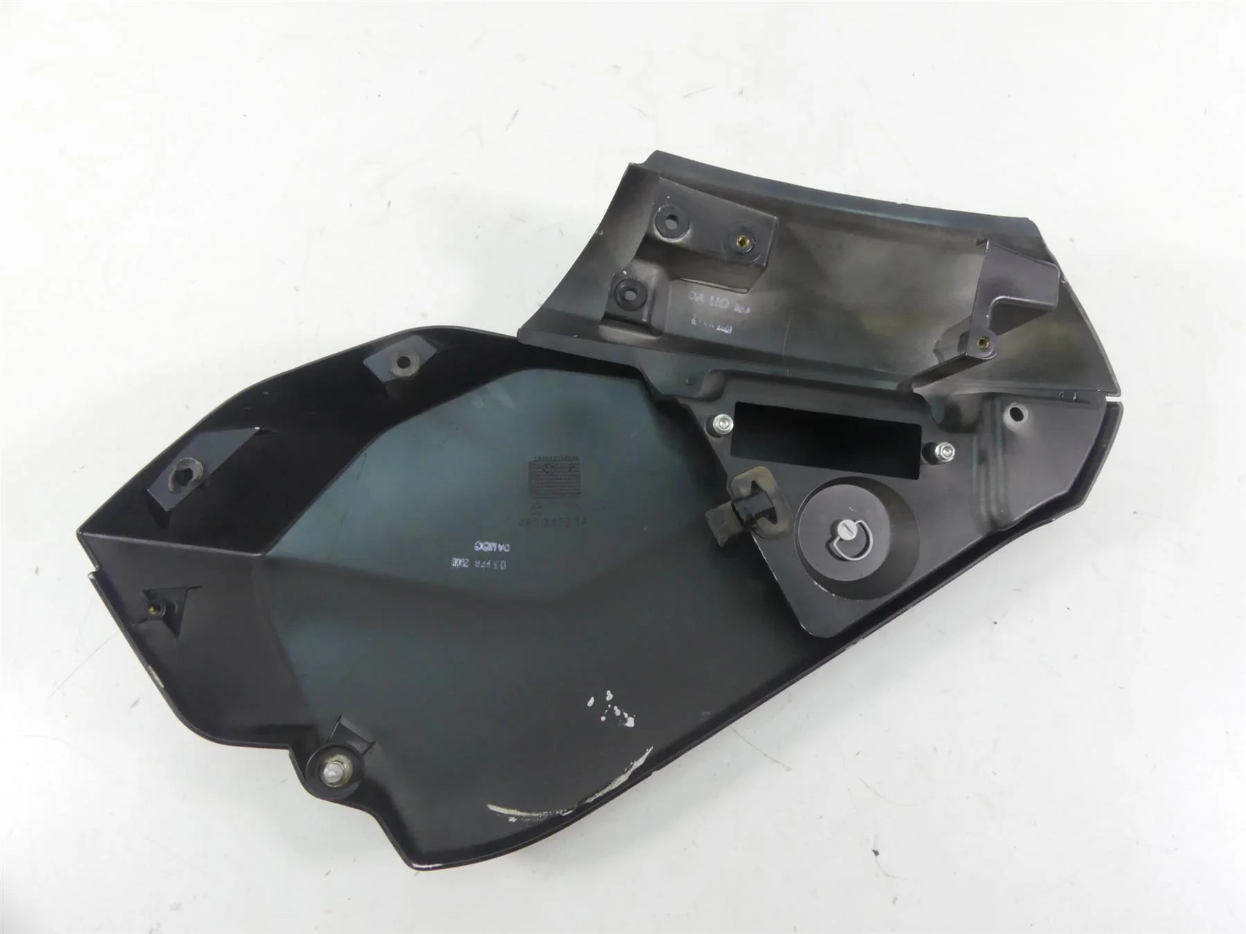 2006 Ducati Multistrada 1000S Left Front Black Side Cover Fairing 48031731A - Image 2