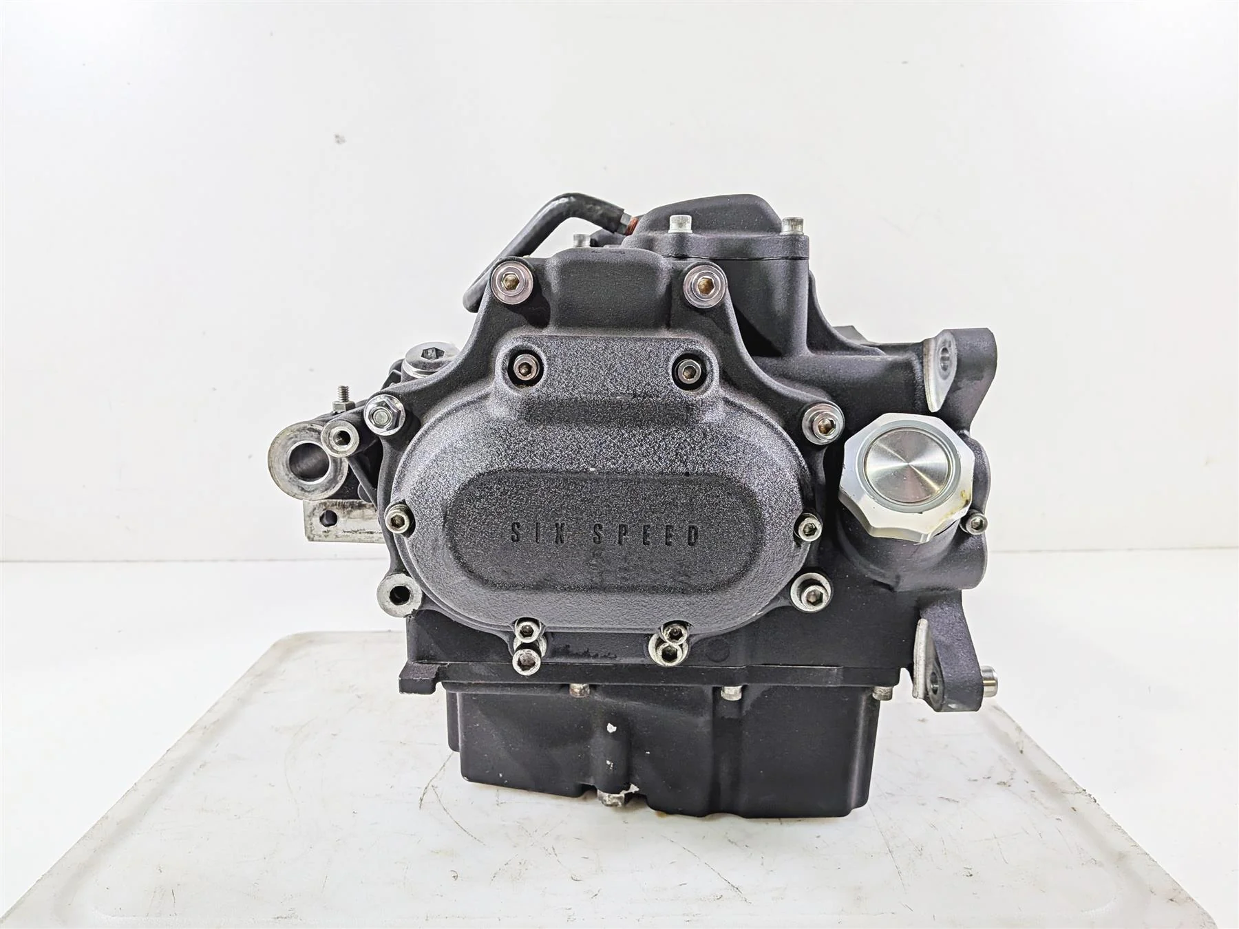 2006 Harley Davidson Dyna FXDBI Street Bob 6-Sp Transmission Gear Box 34747-06C - Image 3