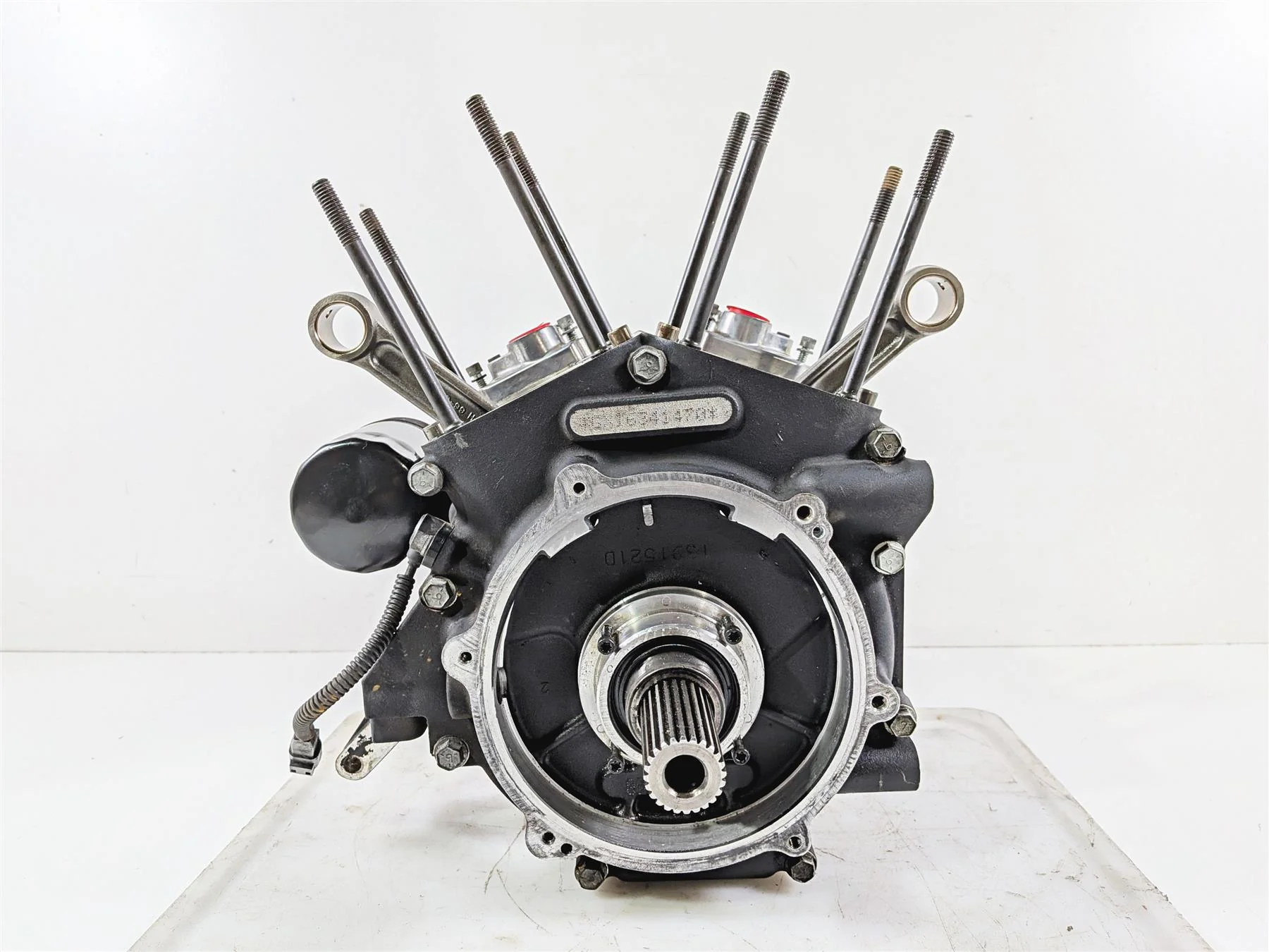 2006 Harley Davidson Dyna FXDBI Street Bob Bottom End Engine Crankcase 24621-06B - Image 4