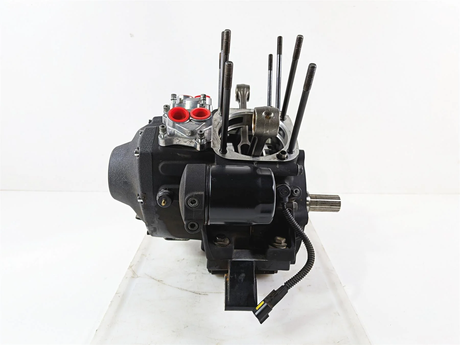 2006 Harley Davidson Dyna FXDBI Street Bob Bottom End Engine Crankcase 24621-06B - Image 5