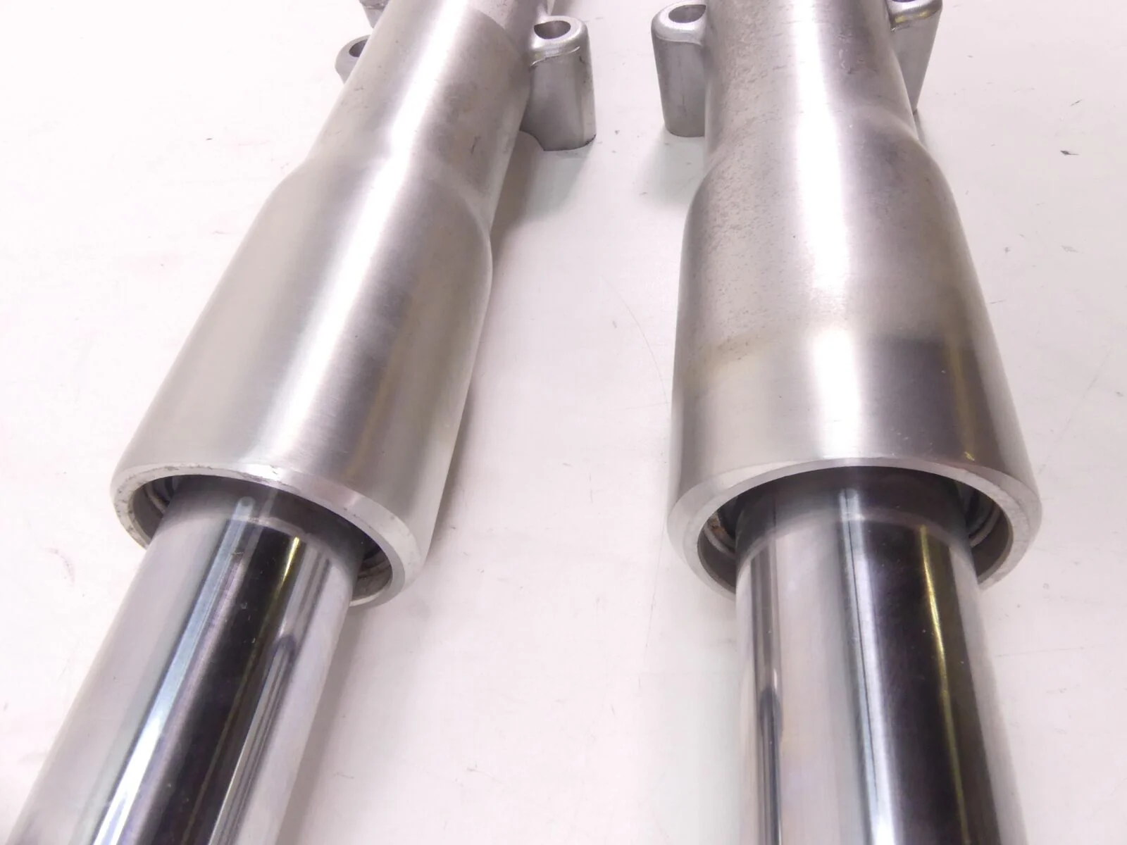 2006 Harley FLSTCI Softail Heritage Straight Front Fork Leg Set - 41mm 45915-00 - Image 8