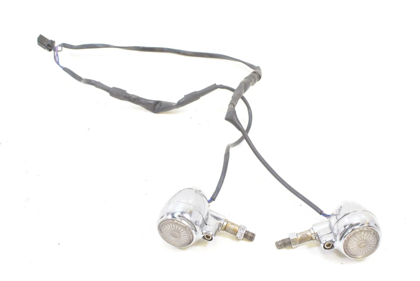 2006 Harley FLSTI Softail Heritage Front Turn Signal Blinker Set 68972-00