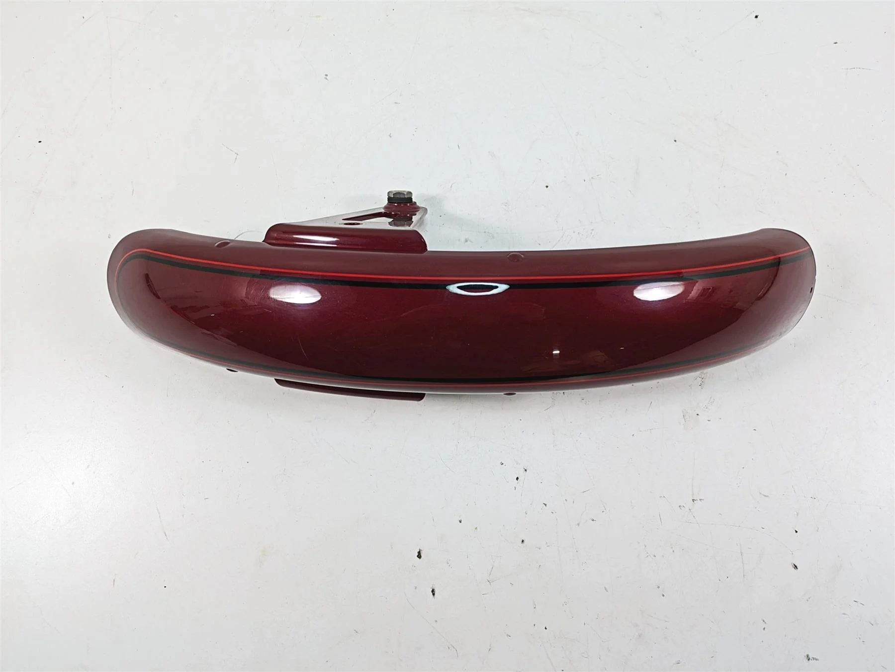 2006 Harley Softail FXSTSI Springer Front Fender Brandywine Sunglow 59176-96A - Image 2