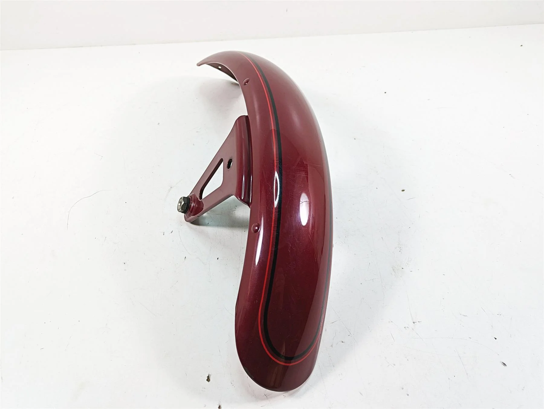 2006 Harley Softail FXSTSI Springer Front Fender Brandywine Sunglow 59176-96A - Image 7