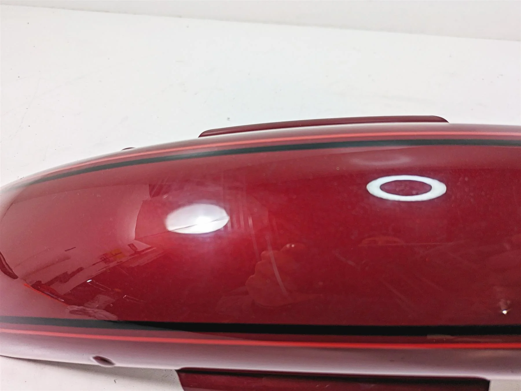 2006 Harley Softail FXSTSI Springer Front Fender Brandywine Sunglow 59176-96A - Image 8