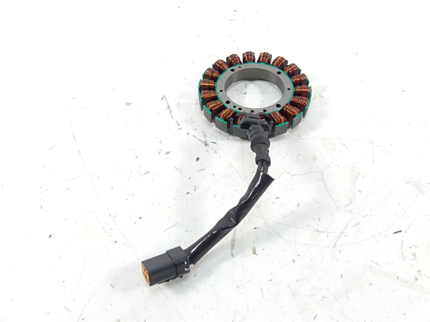 2006 Harley Softail FXSTSI Springer Stator Alternator Generator 30017-01B - Image 8