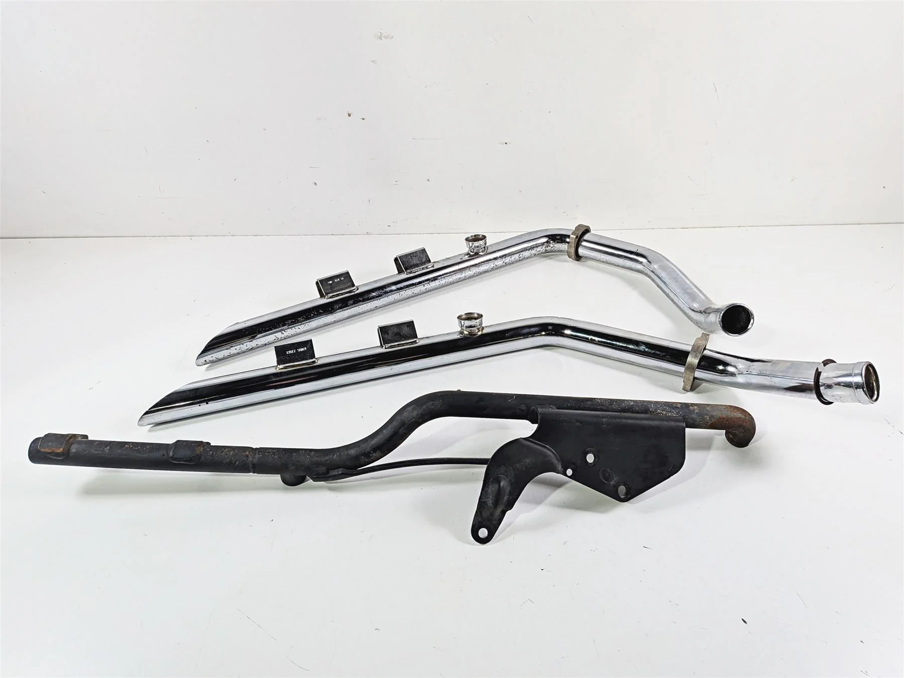 2006 Harley Sportster XL1200 C Cycle Shack Drag Pipe Exhaust System PHD-131 - Image 3