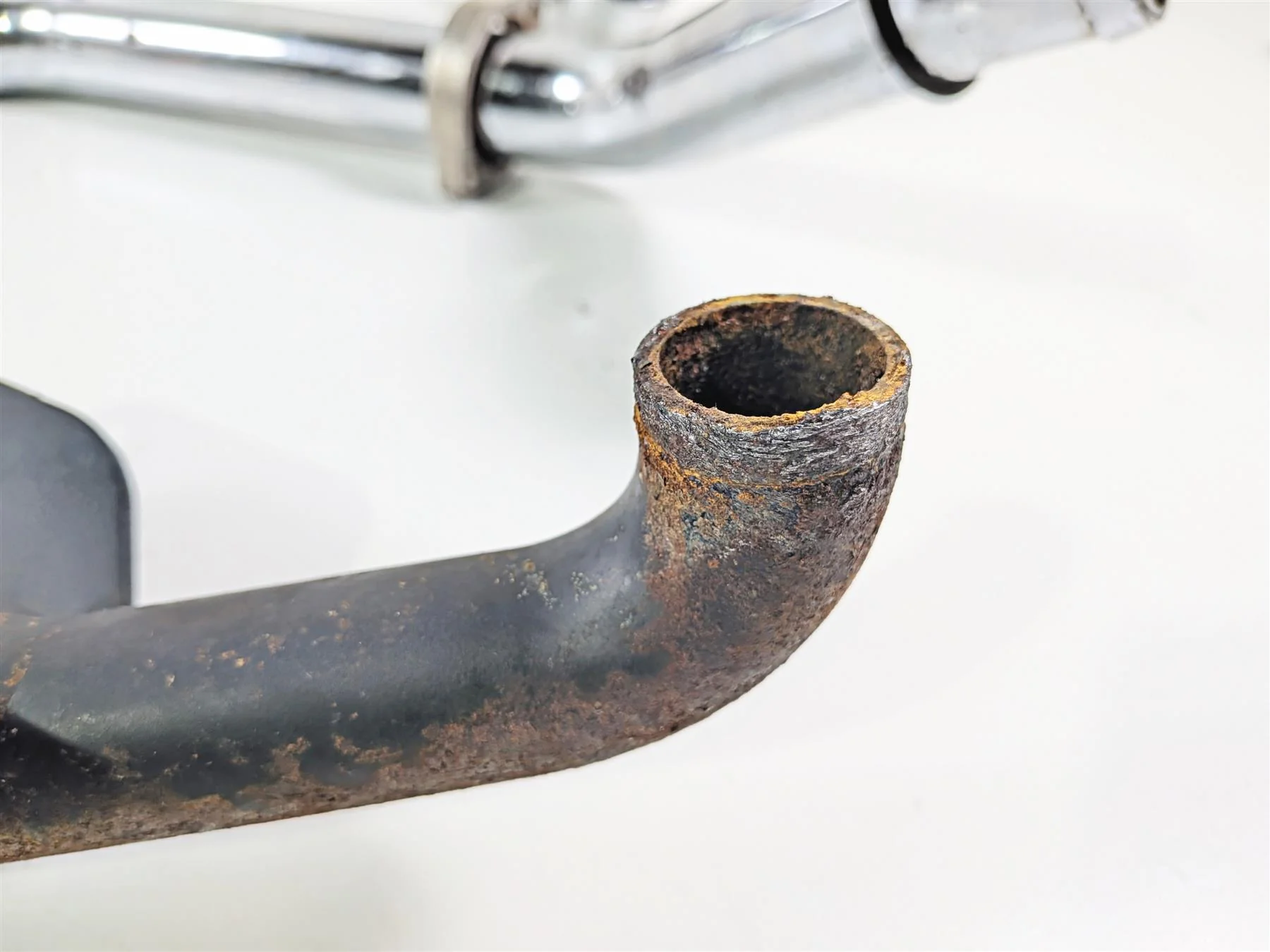 2006 Harley Sportster XL1200 C Cycle Shack Drag Pipe Exhaust System PHD-131 - Image 5