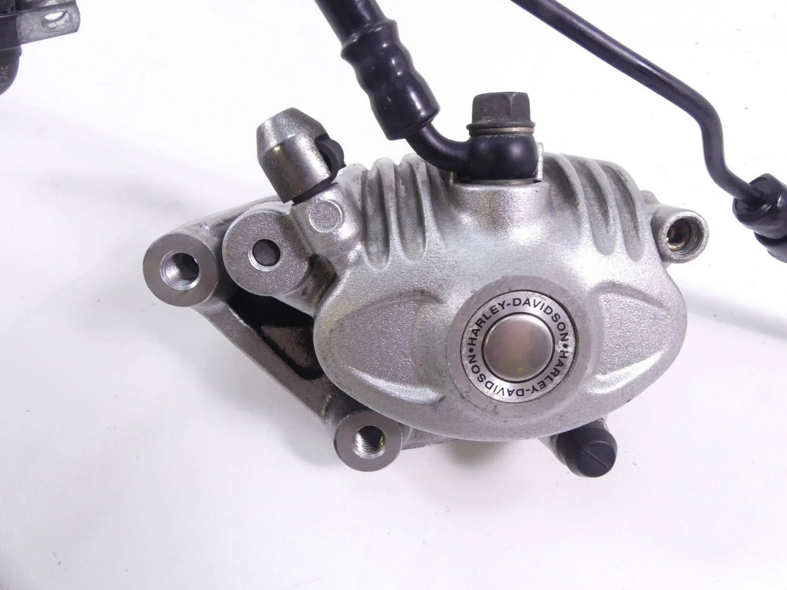 2006 Harley Sportster XL1200 C Front Brake Caliper & Line Set 44121-04A - Image 3
