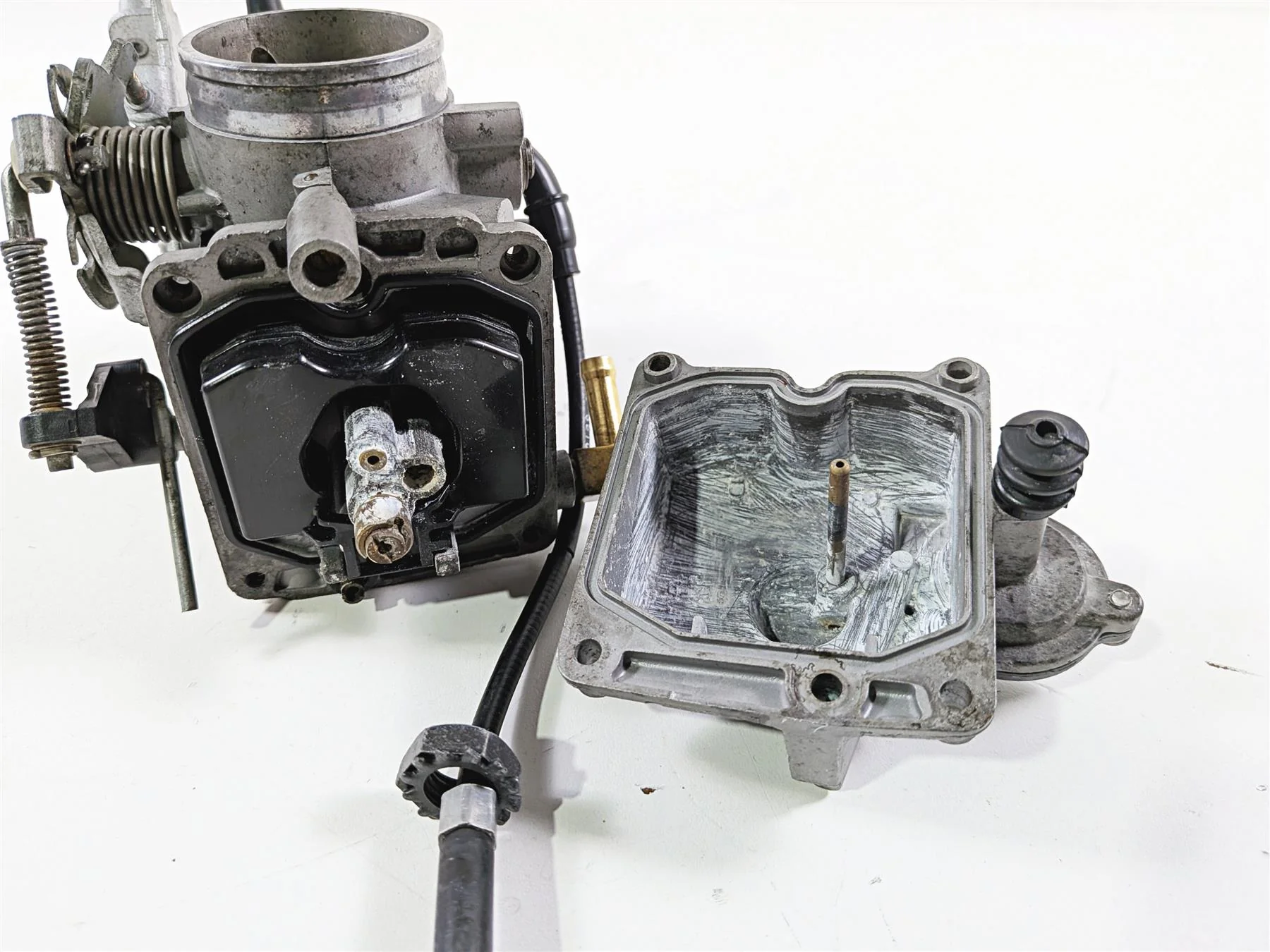 2006 Harley Sportster XL883 Low Carburetor Carb - READ 27490-04 - Image 4