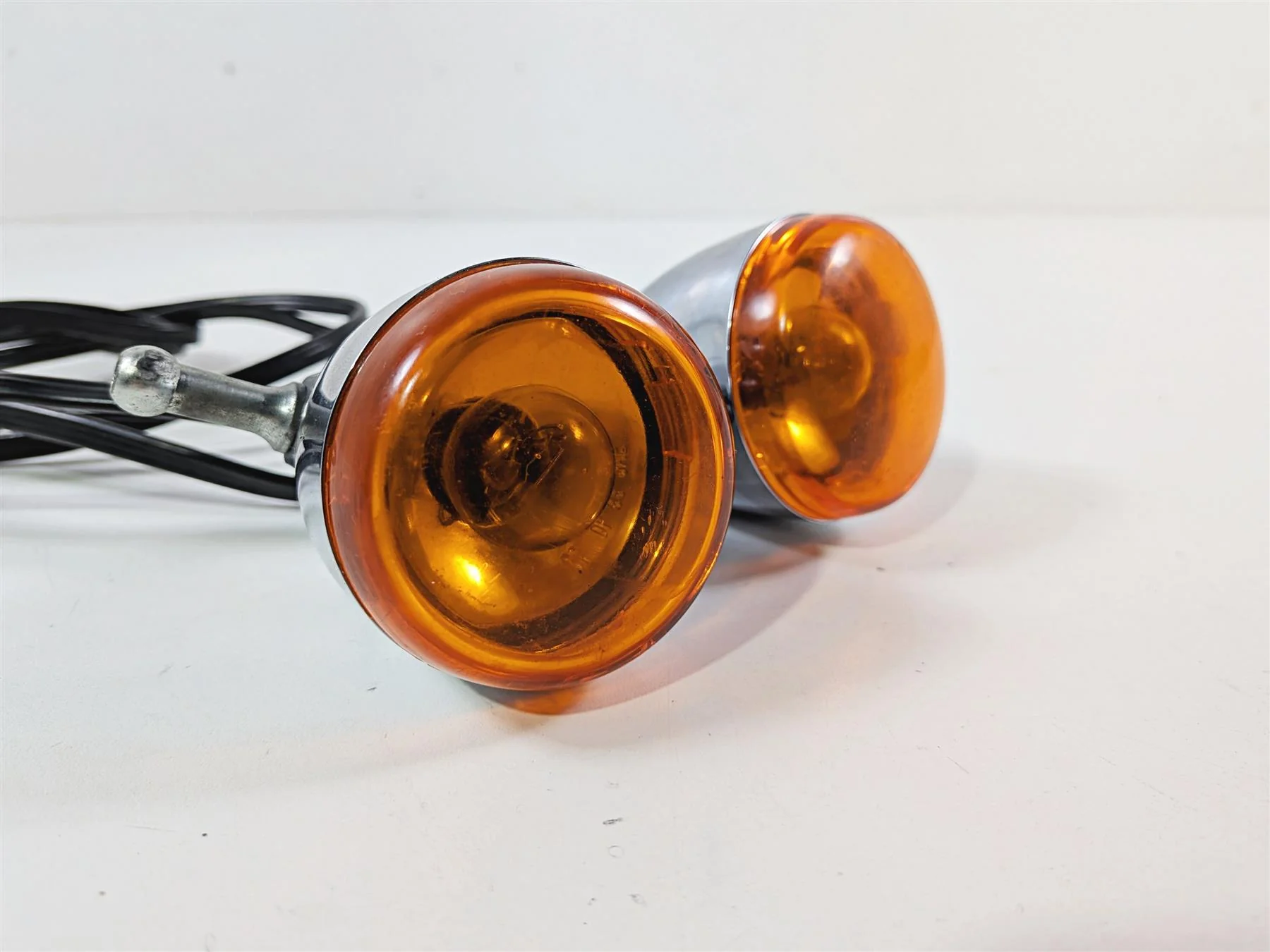 2006 Harley Sportster XL883 Low Front Turn Signal Blinker Set Chrome 68972-00 - Image 11