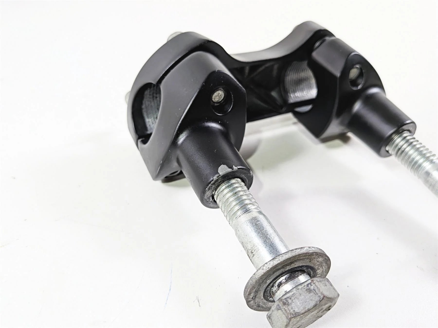 2006 Harley Sportster XL883 Low Handlebar Riser Holder Clamp Black 2" 56115-95 - Image 8