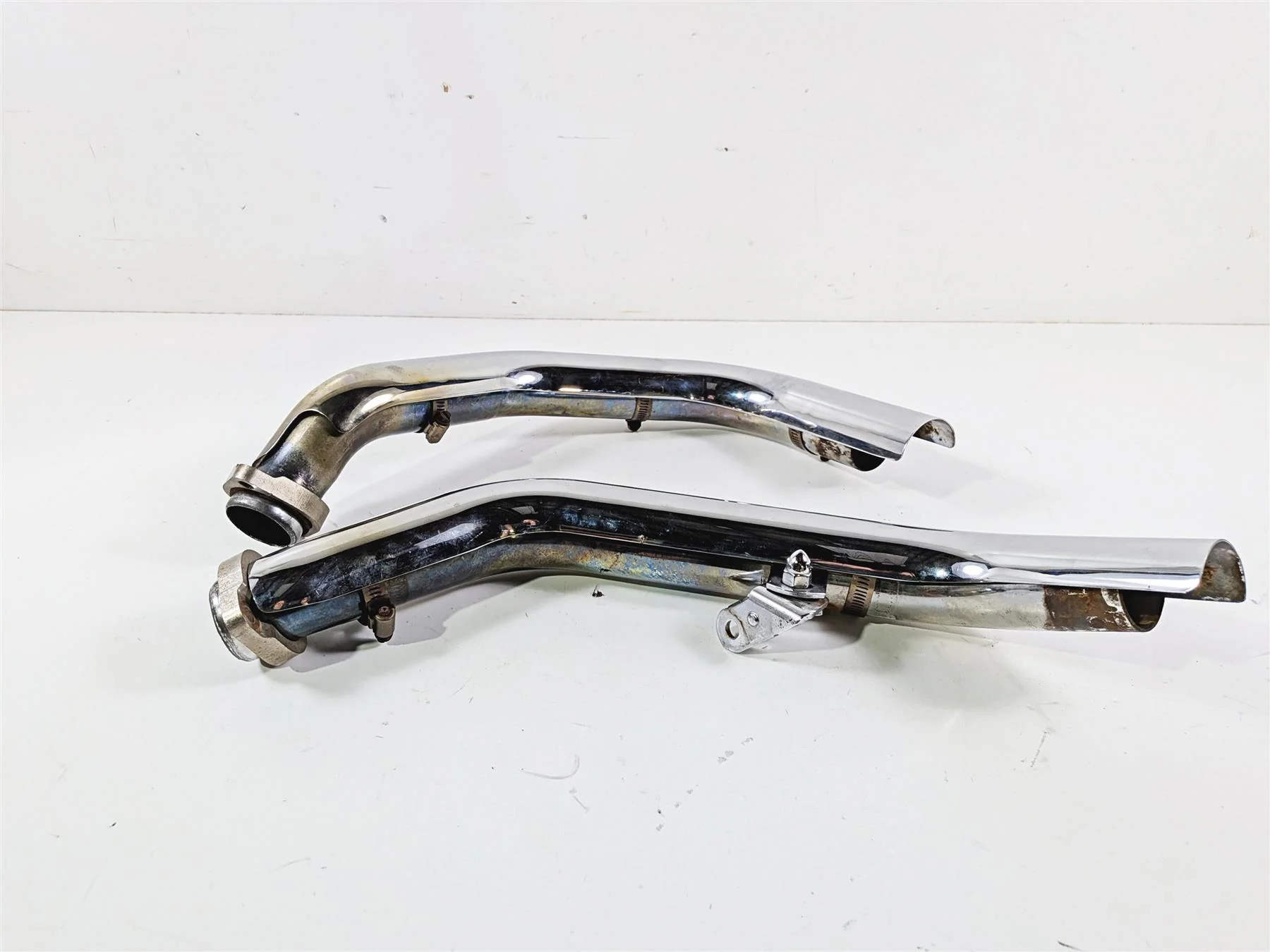2006 Harley Sportster XL883 Low Oem Front Rear Exhaust Header 64840-04 64841-04 - Image 11