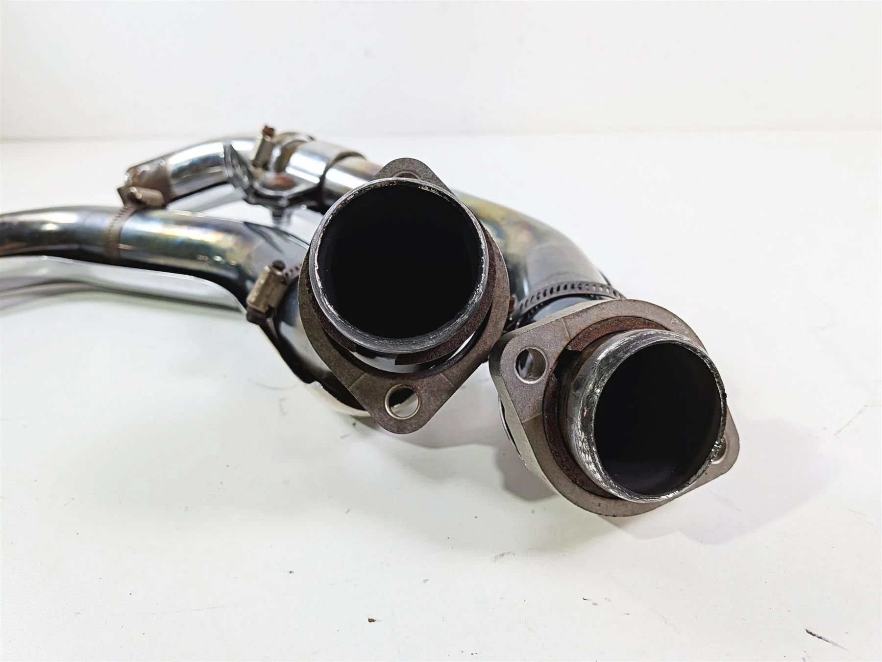 2006 Harley Sportster XL883 Low Oem Front Rear Exhaust Header 64840-04 64841-04 - Image 6