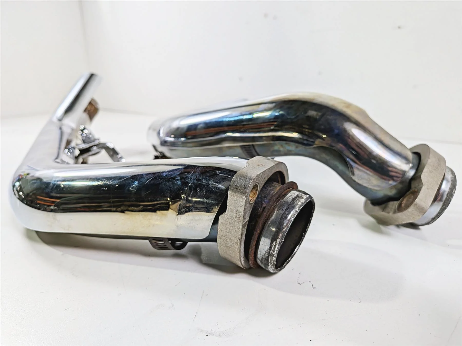 2006 Harley Sportster XL883 Low Oem Front Rear Exhaust Header 64840-04 64841-04 - Image 8