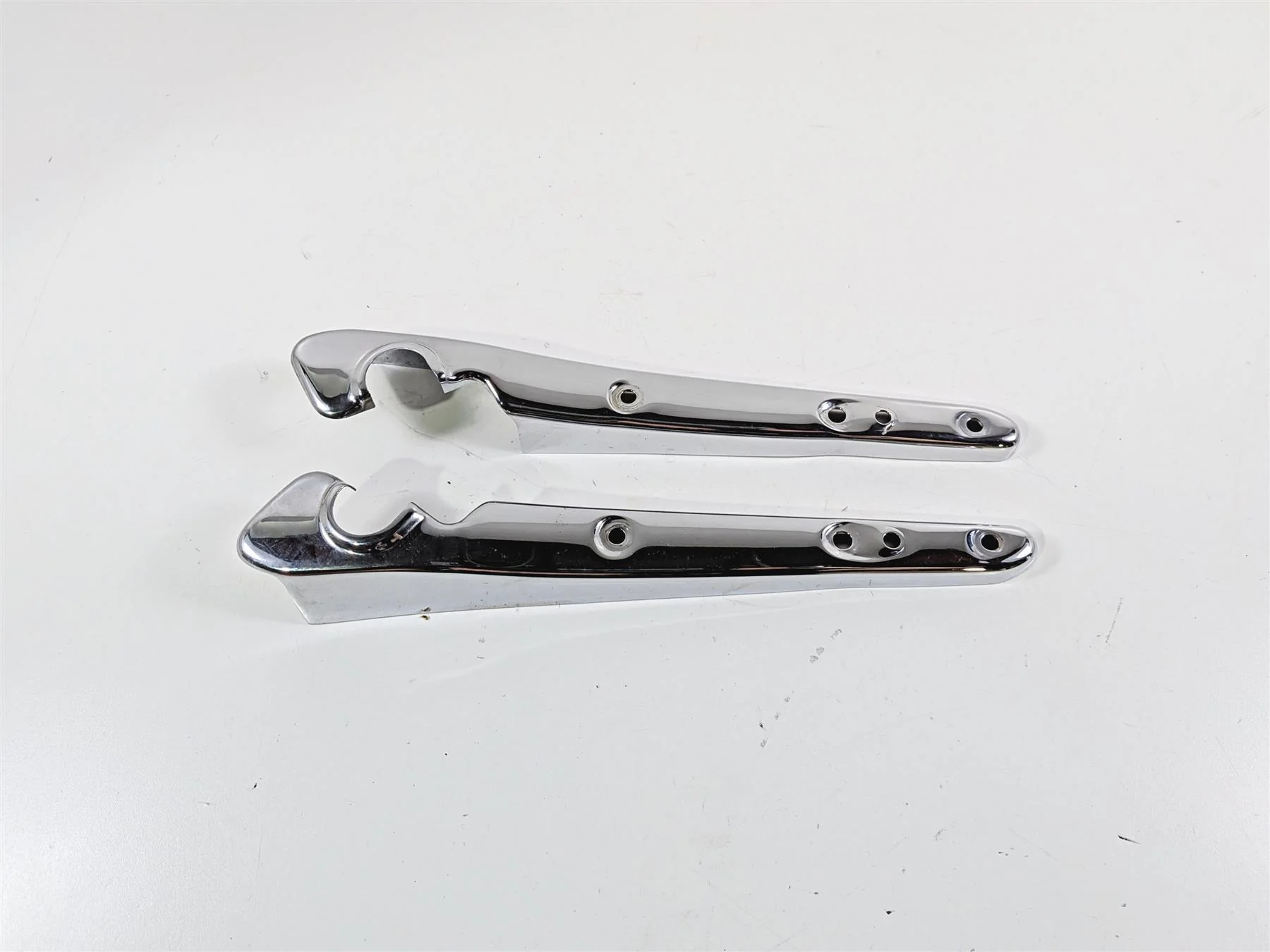 2006 Harley Sportster XL883 Low Rear Chrome Braces Covers 59902-04 59903-04