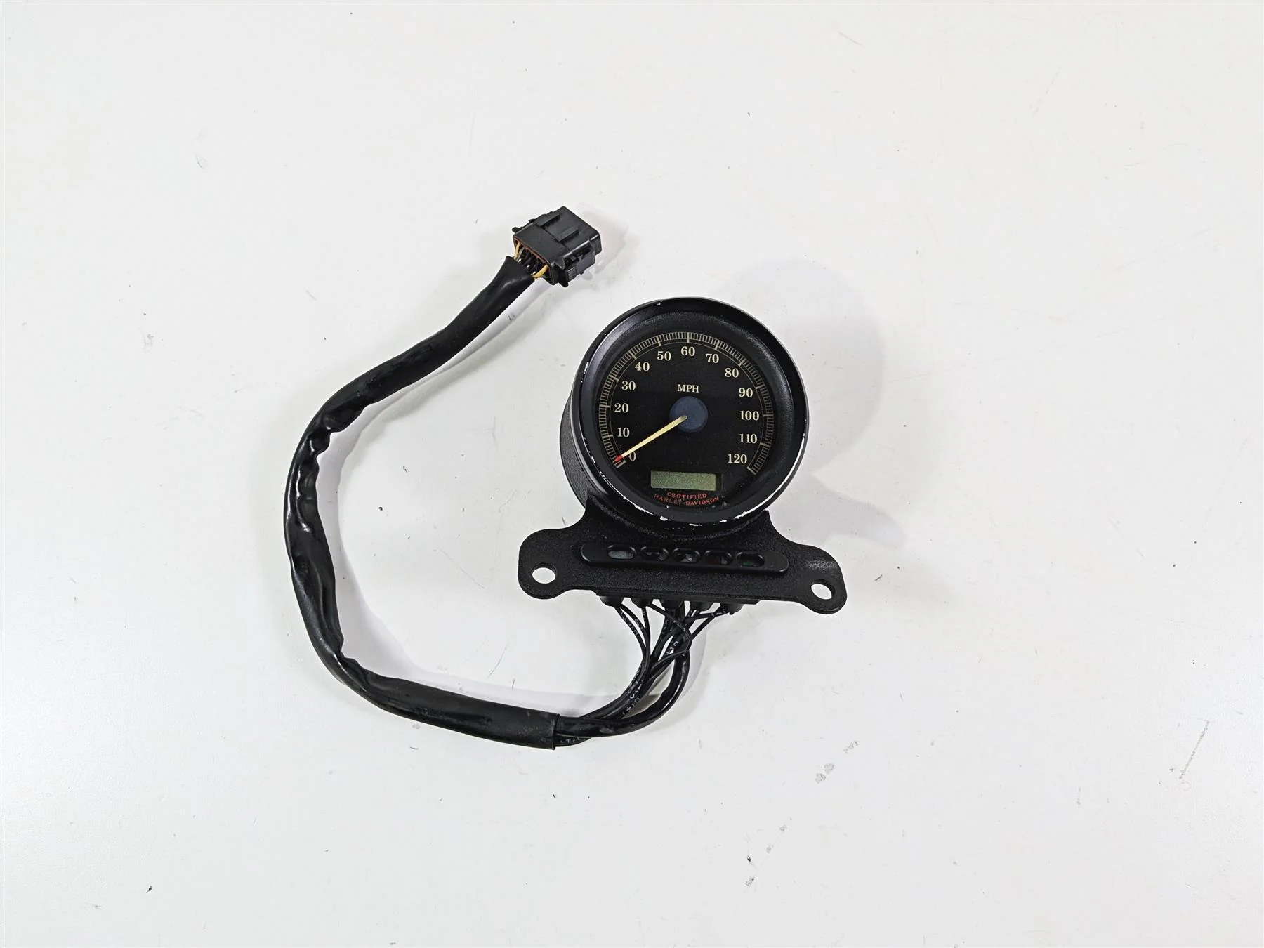 2006 Harley Sportster XL883 Low Speedometer Gauges PARTS ONLY 67037-04A - Image 2