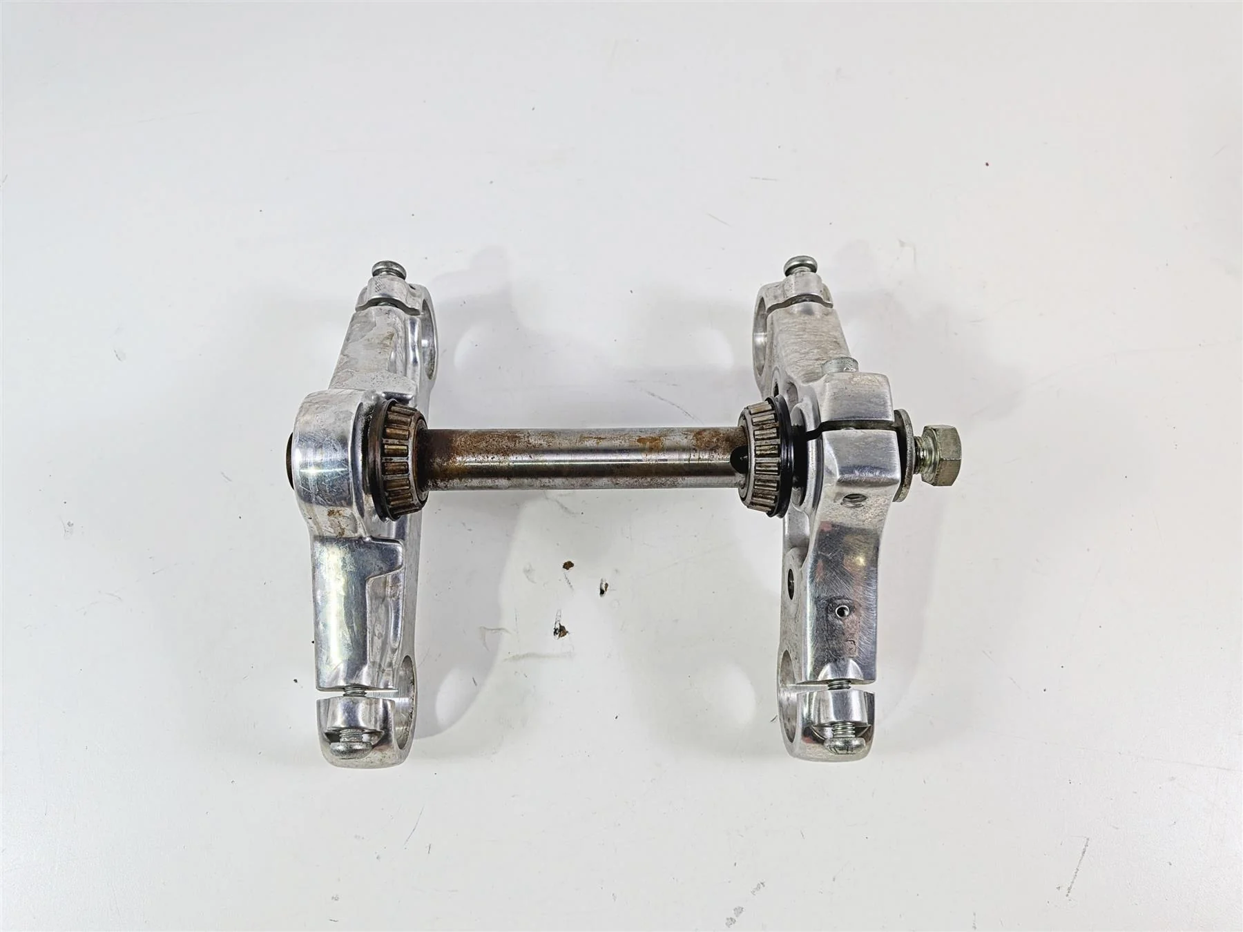 2006 Harley Sportster XL883 Low Upper Lower Triple Tree 39mm 46126-04 45966-04 - Image 9