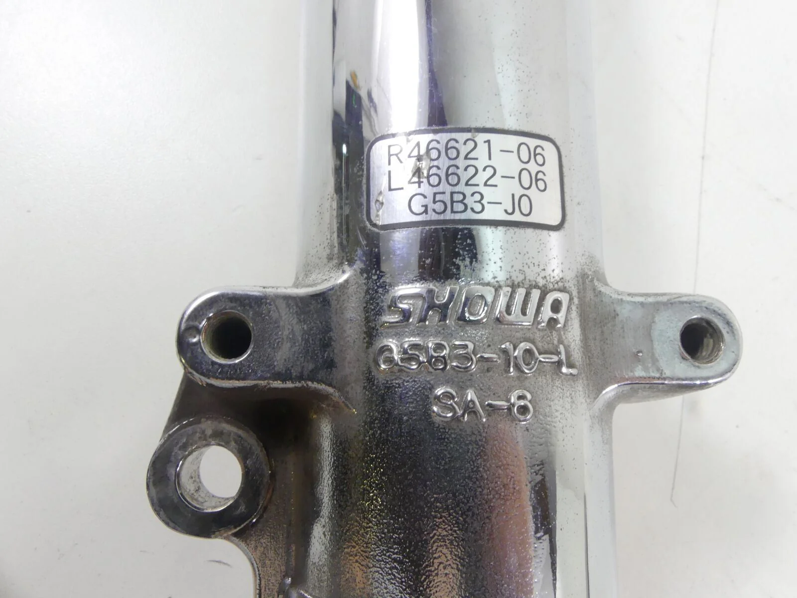 2006 Harley Touring FLHTCU SE CVO Straight Left Front Fork Leg - 41mm 46622-06 - Image 10