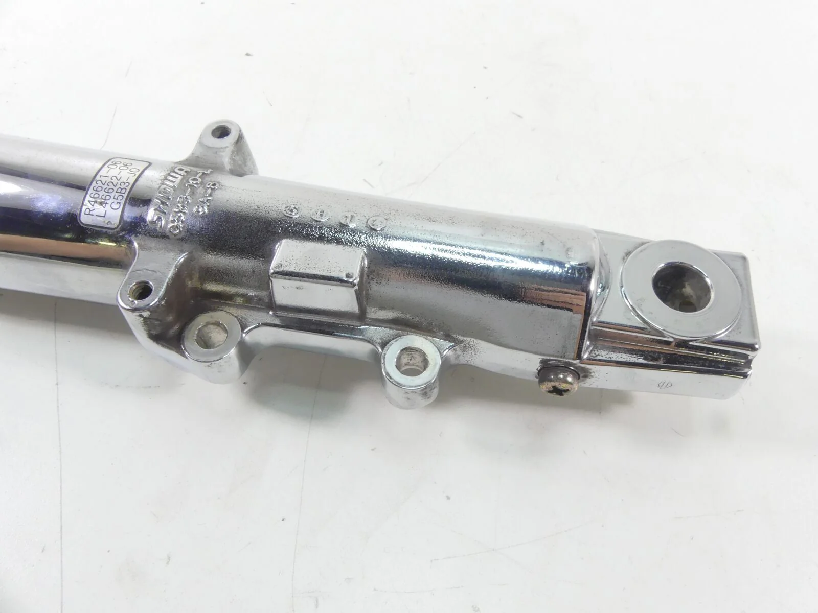 2006 Harley Touring FLHTCU SE CVO Straight Left Front Fork Leg - 41mm 46622-06 - Image 9