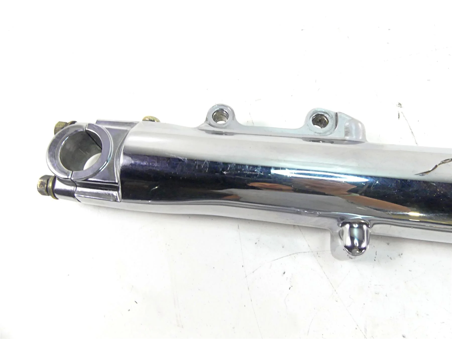 2006 Harley Touring FLHTCU SE E-Glide Straight Front Fork Leg Set -Read 46621-06 - Image 10