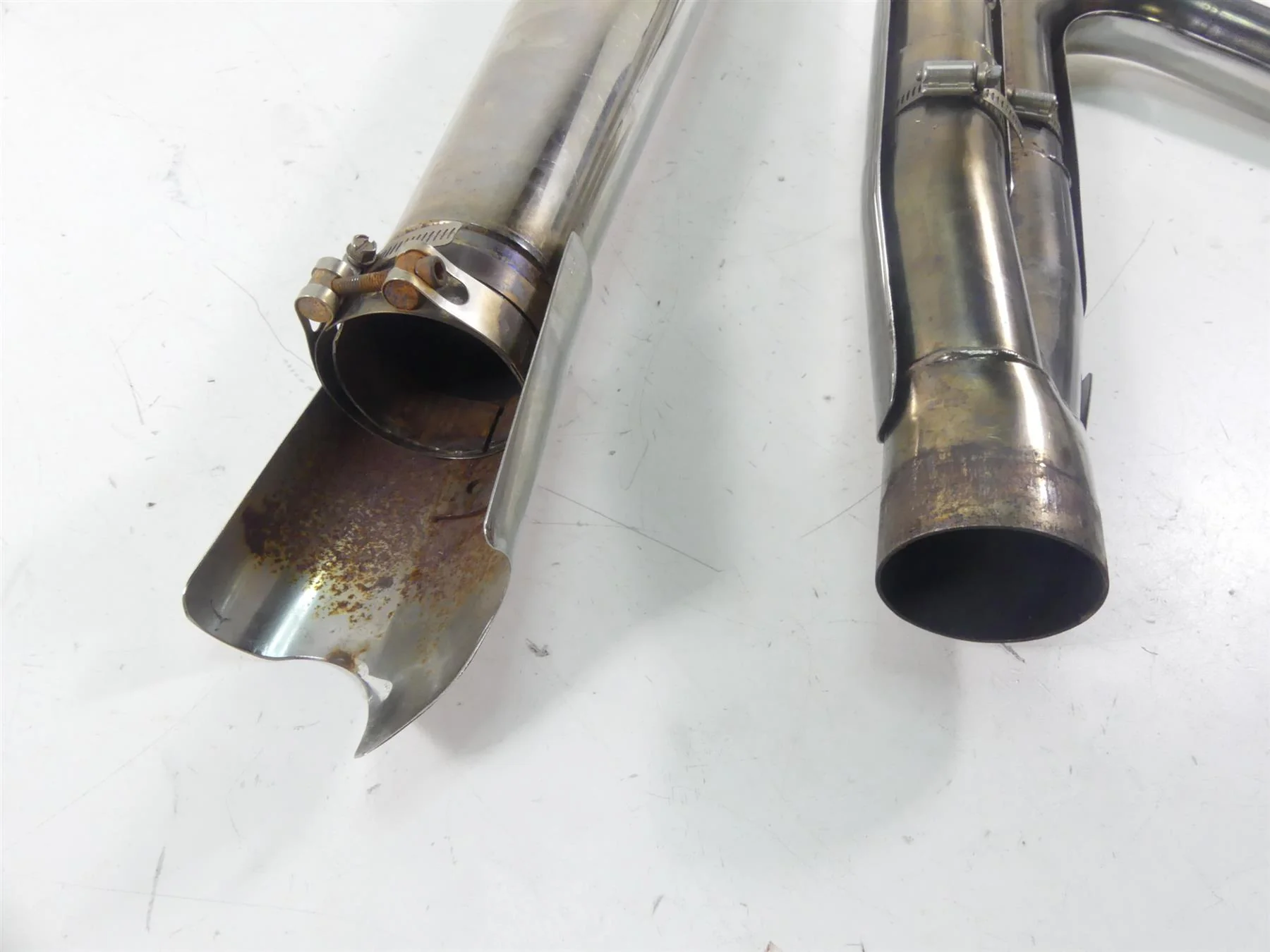 2006 Harley Touring FLHTCUI Electra Glide Bub 7 Seven 2 into 1 Exhaust System - Image 11