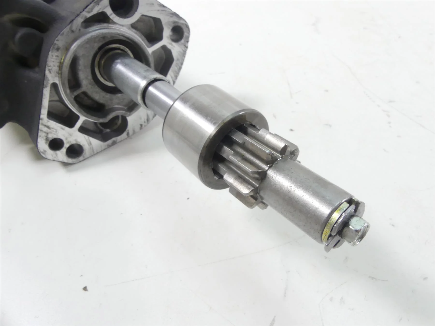 2006 Harley Touring FLHTCUI Electra Glide Engine Starter Motor 31553-94B - Image 6