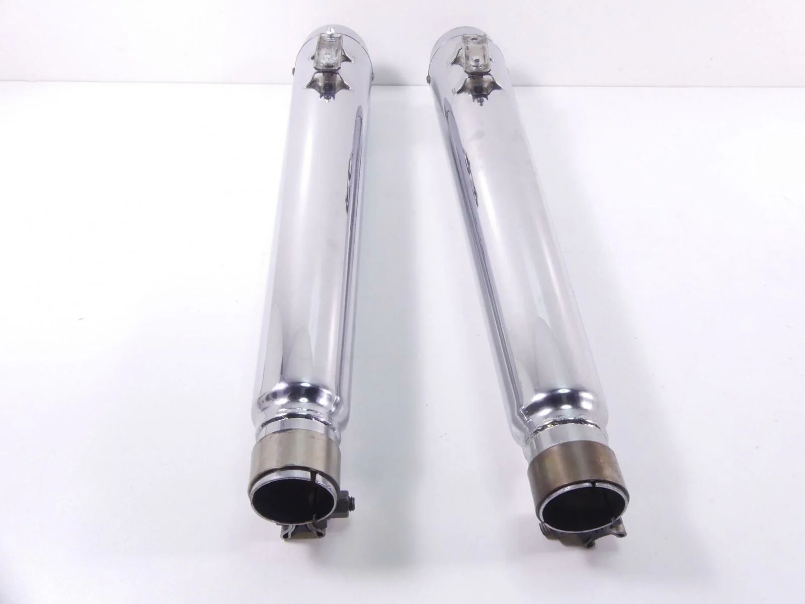 2006 Harley Touring FLHTCUI Electra Glide Performance Open Exhaust Pipe Slip Ons - Image 2