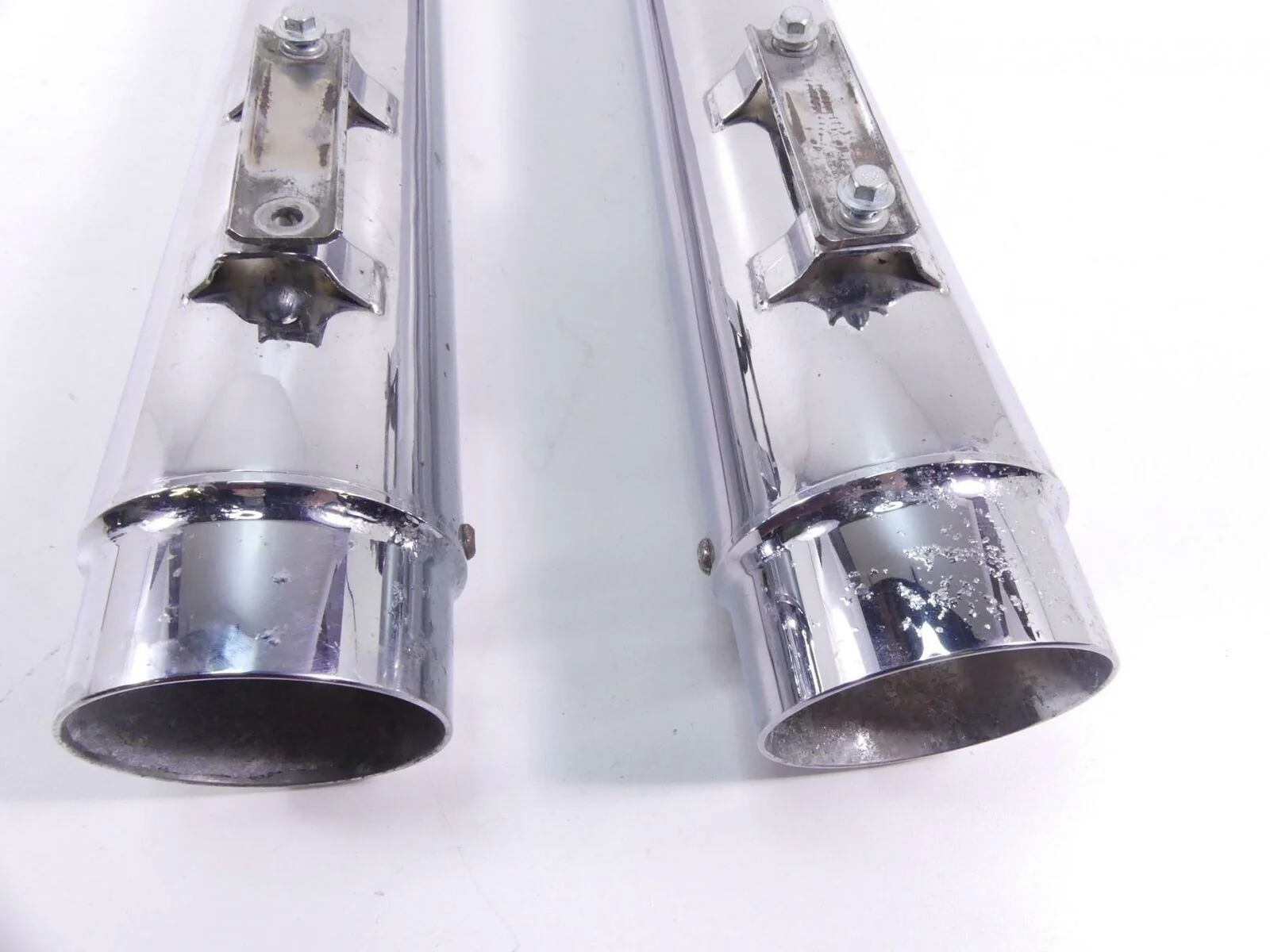 2006 Harley Touring FLHTCUI Electra Glide Performance Open Exhaust Pipe Slip Ons - Image 4