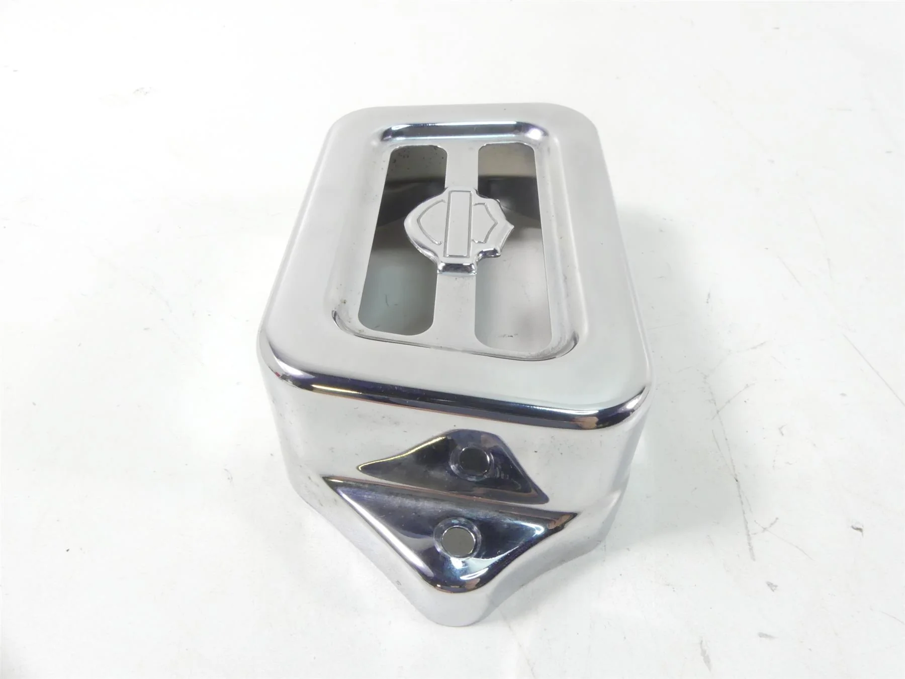 2006 Harley Touring FLHTCUI Electra Glide Rectifier Chrome Cover - Image 2