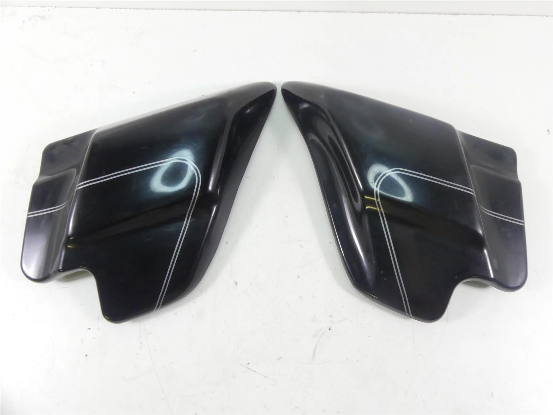 2006 Harley Touring FLHTCUI Electra Glide Side Covers Vivid Black 66250-97