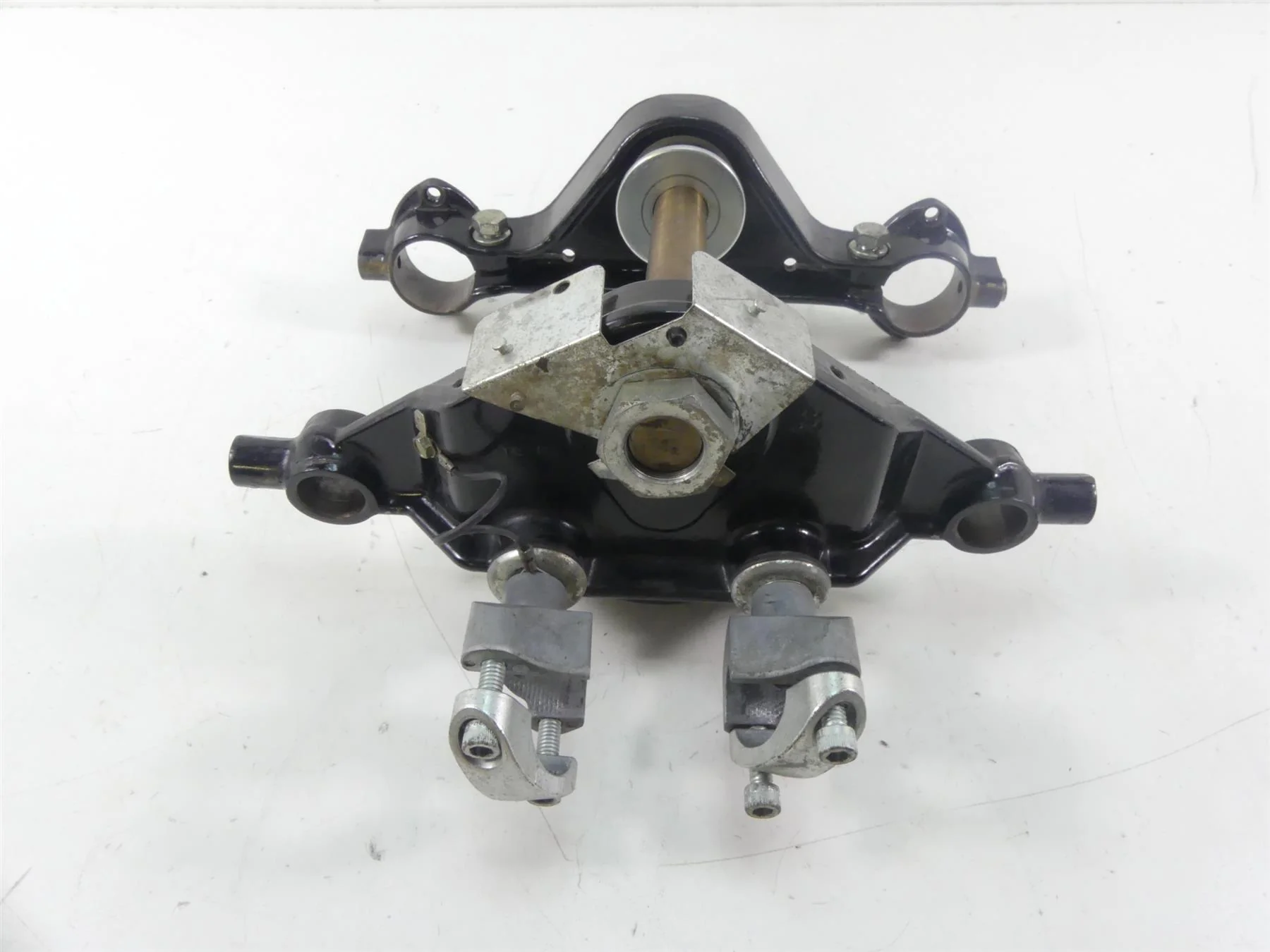 2006 Harley Touring FLHTCUI Electra Glide Upper Lower Triple Tree Riser 45446-87 - Image 5