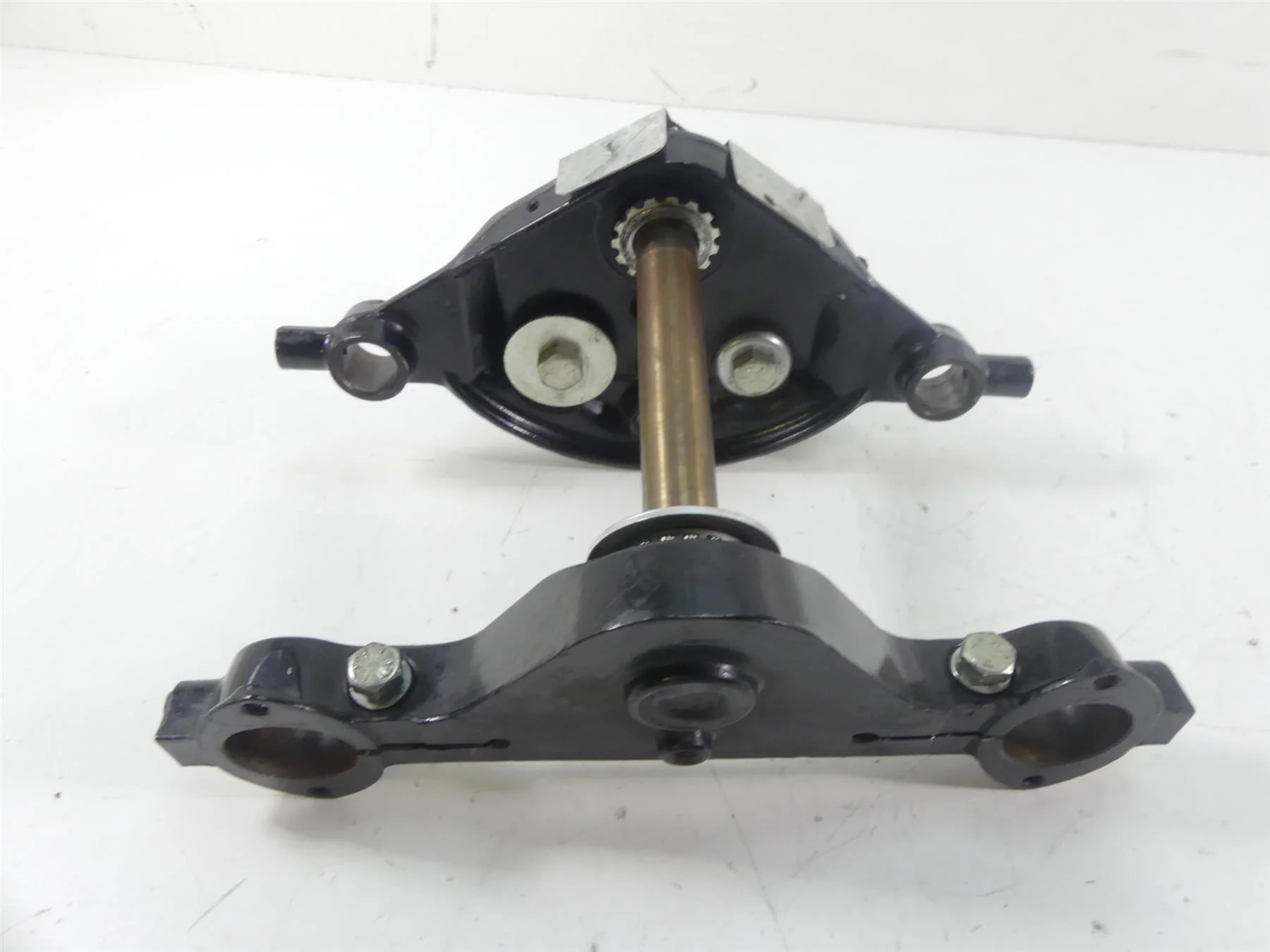 2006 Harley Touring FLHTCUI Electra Glide Upper Lower Triple Tree Riser 45446-87 - Image 7