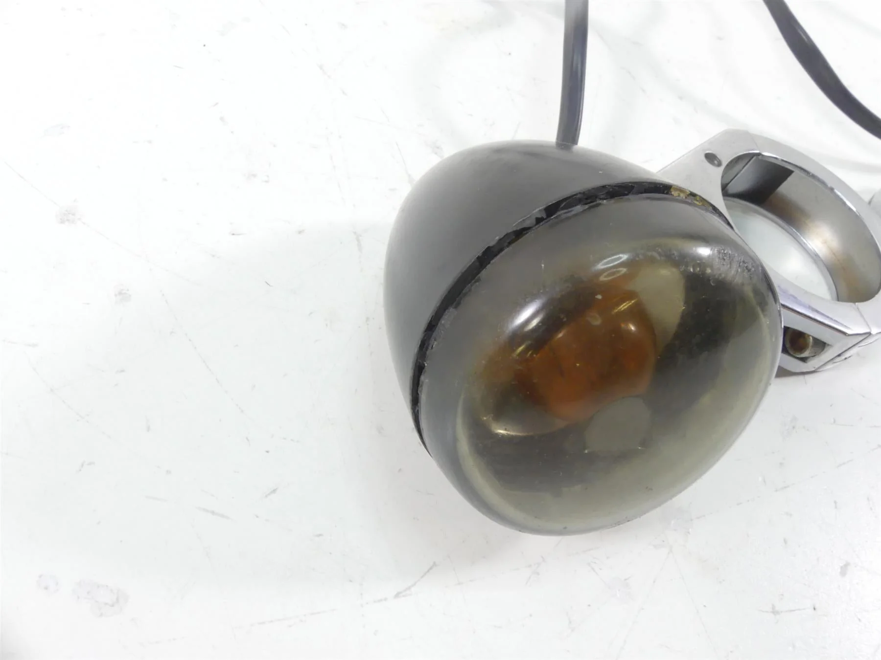 2006 Harley VRSCD Night V Rod Front Smoked Blinker Turn Signals - Read 68804-06 - Image 4