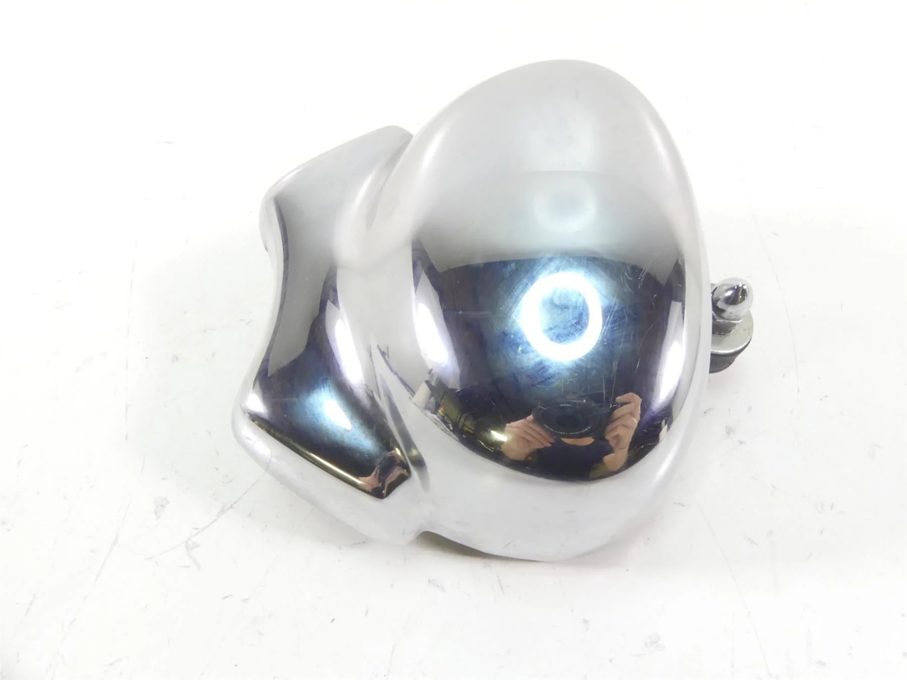 2006 Harley VRSCD Night V Rod Horn With Chrome Cover 69040-01A - Image 2