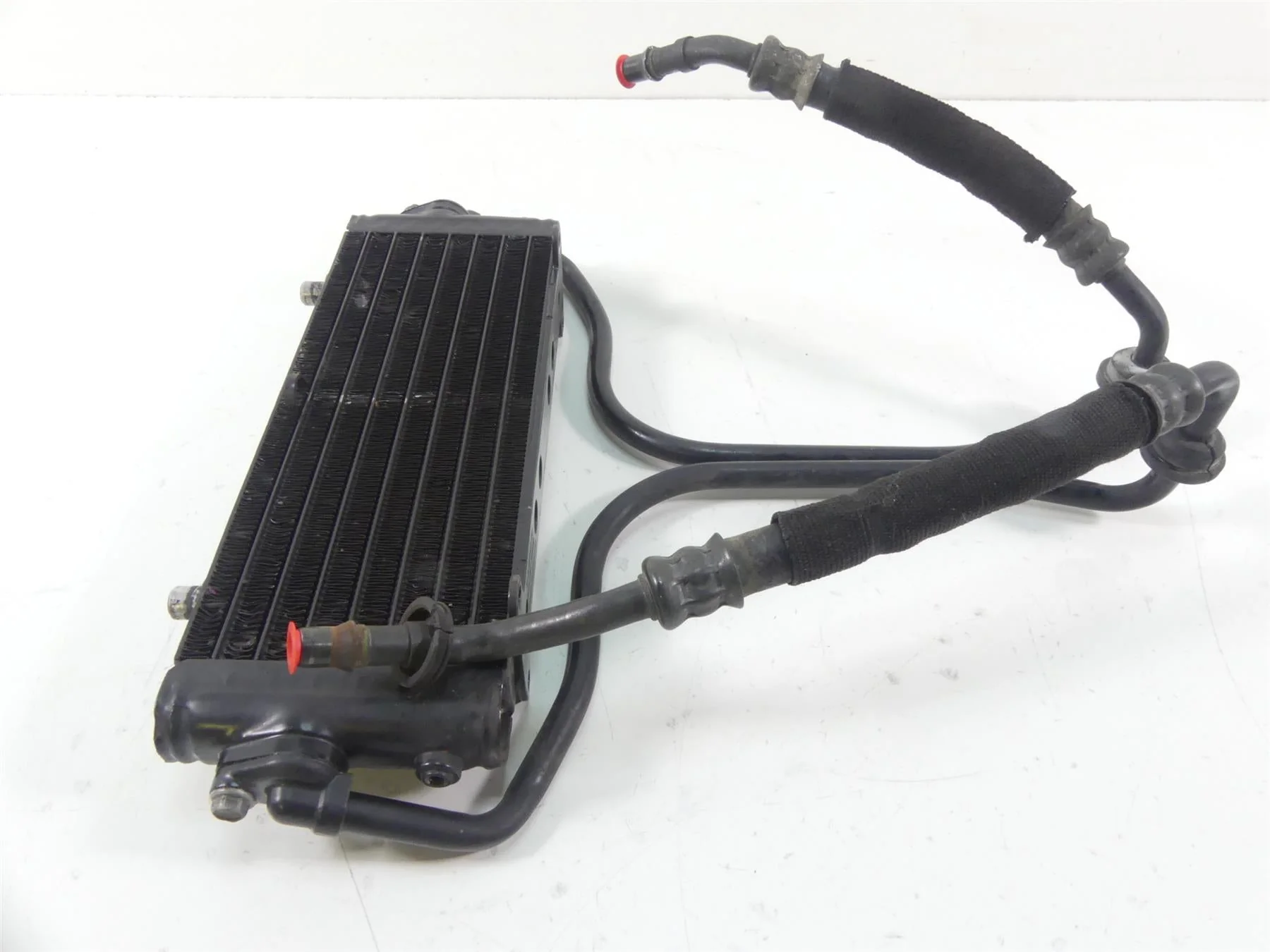 2006 Harley VRSCD Night V Rod Oil Cooler Radiator With Lines 26723-04 734-4905 - Image 3