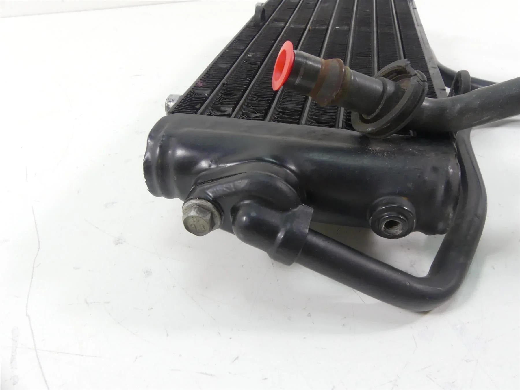 2006 Harley VRSCD Night V Rod Oil Cooler Radiator With Lines 26723-04 734-4905 - Image 6