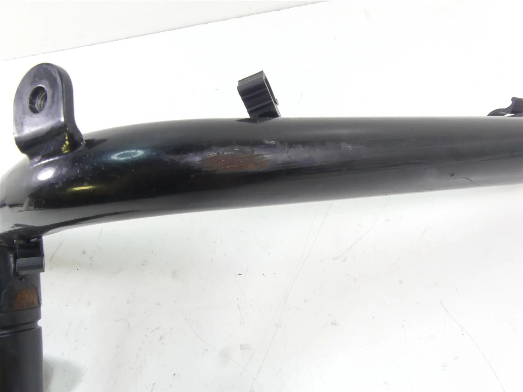 2006 Harley VRSCD Night V Rod Right Front Frame Downtube + Pegs 48067-06BK - Image 4