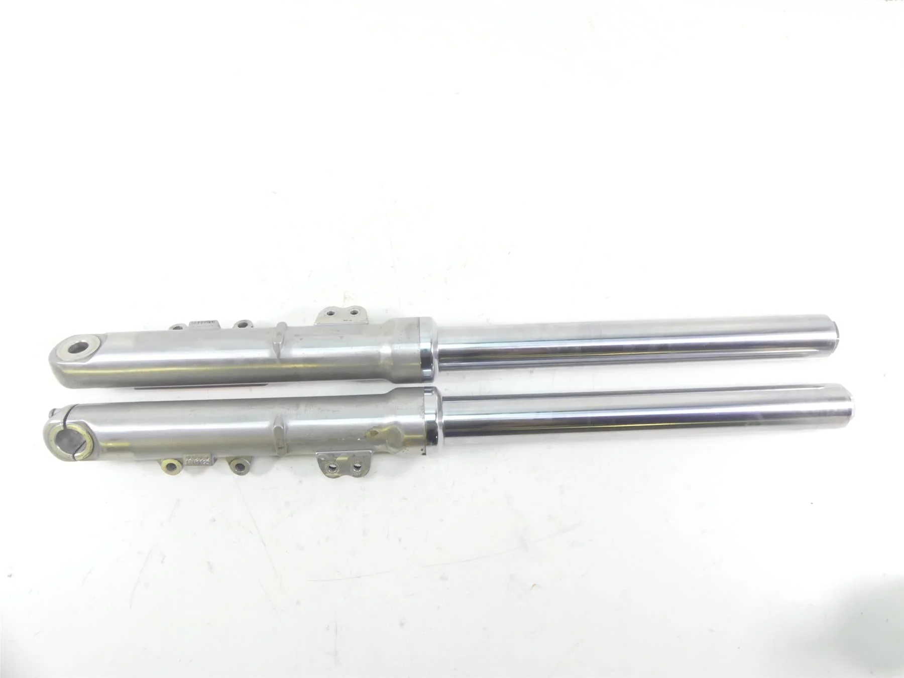 2006 Harley VRSCD Night V Rod Straight Front Fork Leg Set 49mm - Read 46756-01 - Image 8