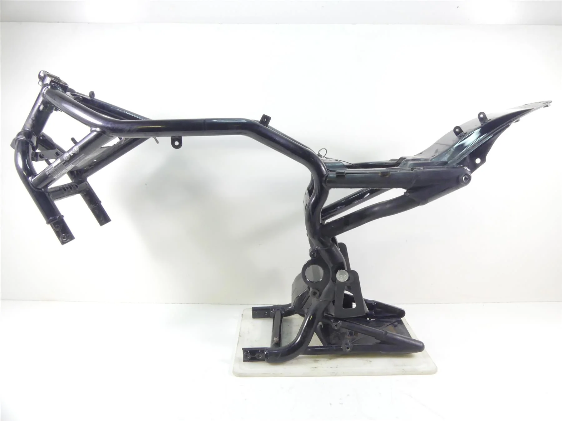 2006 Harley VRSCD Night V Rod Straight Main Frame Chassis - Slvg 48193-08BK - Image 3