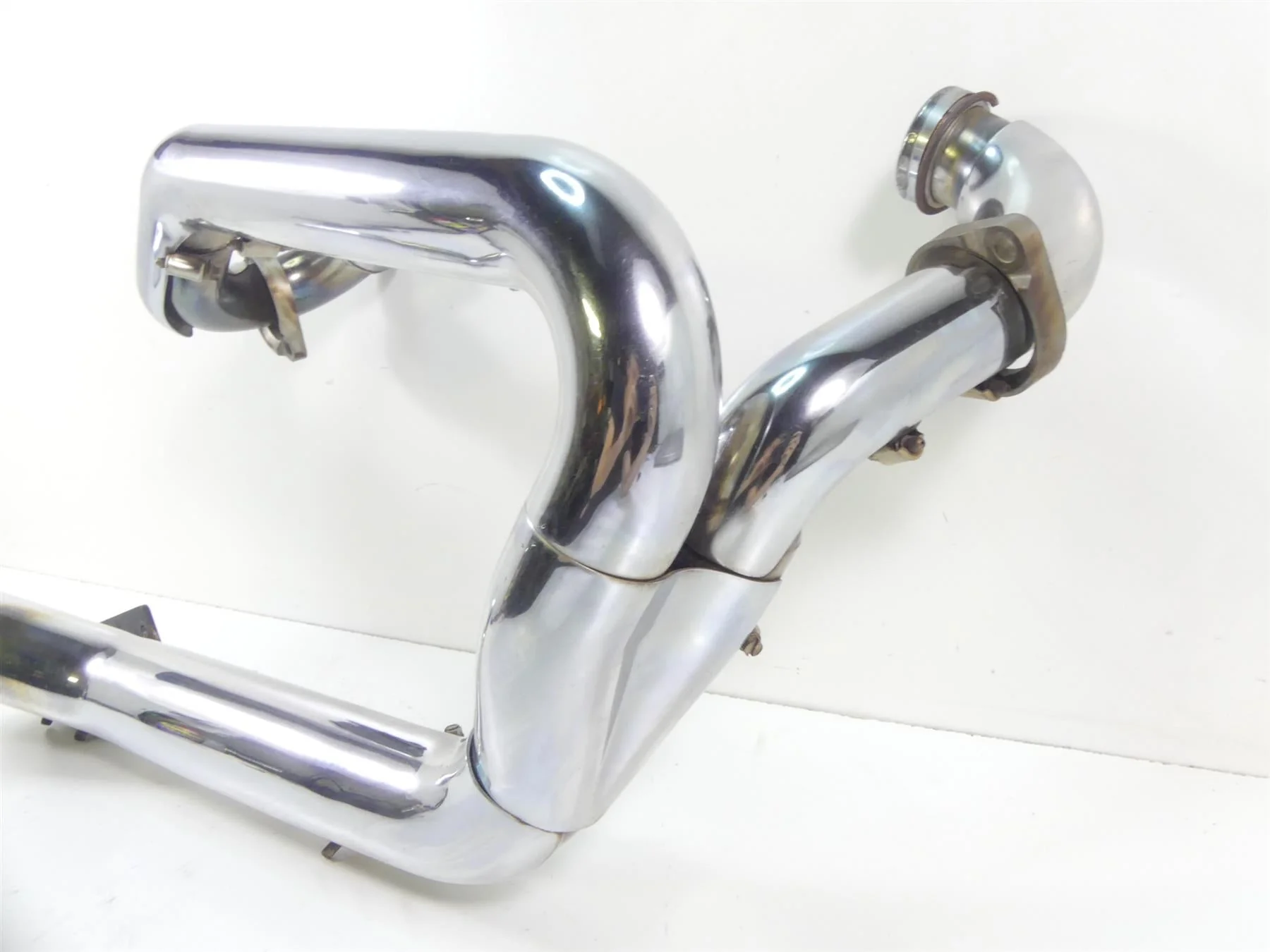2006 Harley VRSCD Night V Rod Vance & Hines 2-into-1 Header Pipe Set -Read 17535 - Image 3