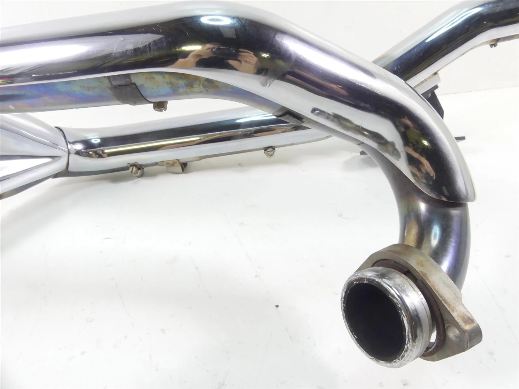 2006 Harley VRSCD Night V Rod Vance & Hines 2-into-1 Header Pipe Set -Read 17535 - Image 7