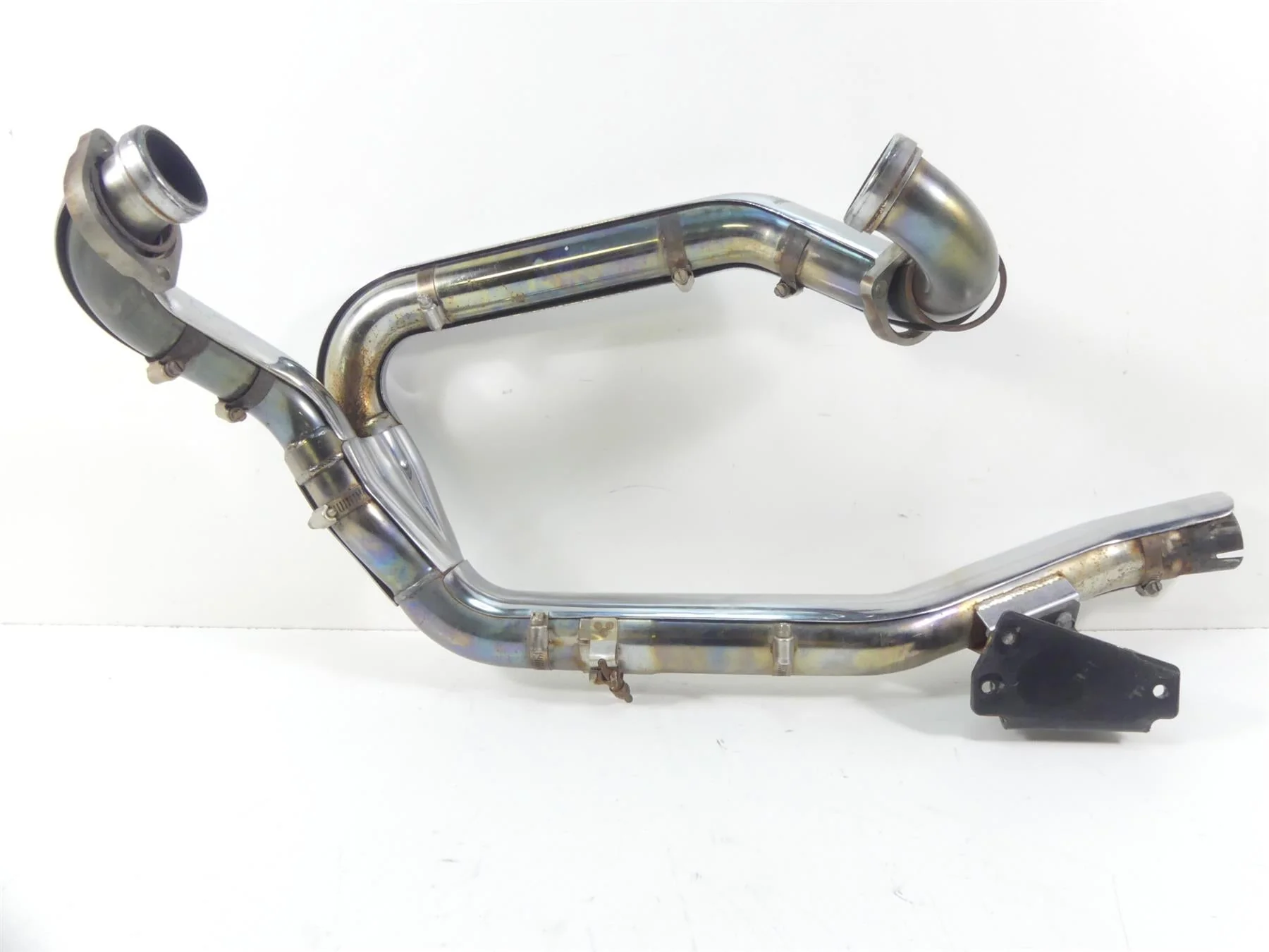 2006 Harley VRSCD Night V Rod Vance & Hines 2-into-1 Header Pipe Set -Read 17535 - Image 8