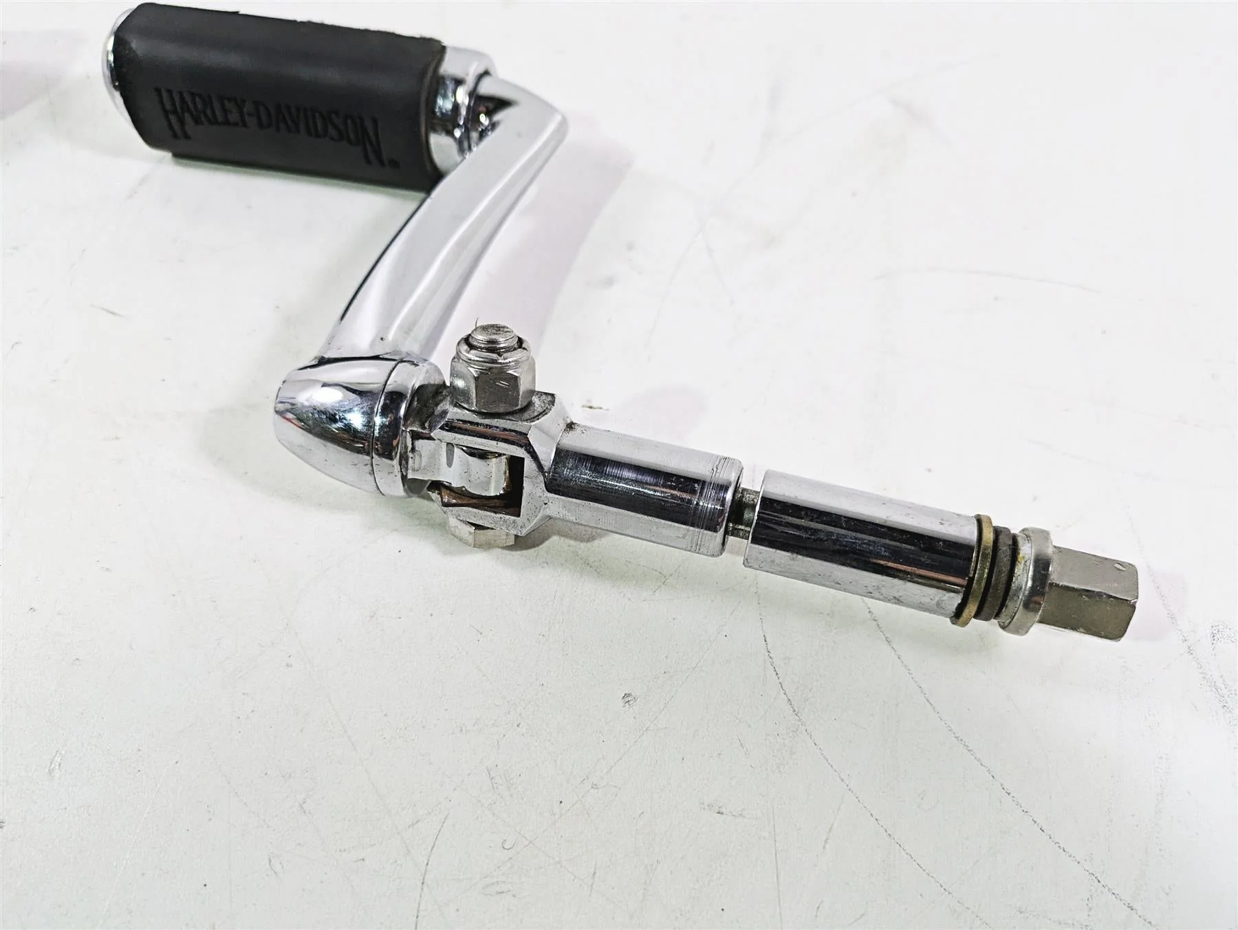 2006 Harley VRSCR Street V-Rod 1 Side Highway Foot Peg Rest Only - Image 8