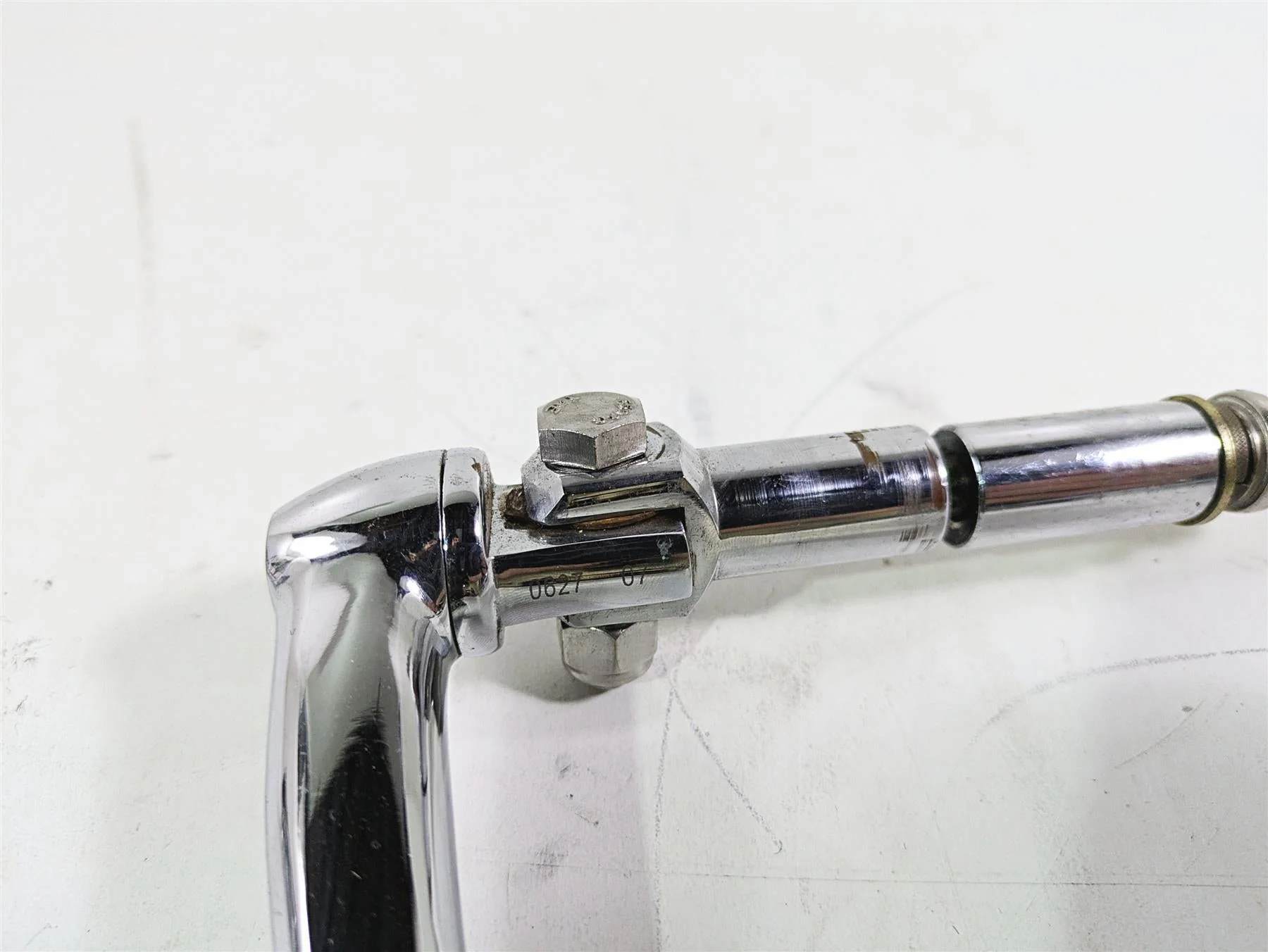 2006 Harley VRSCR Street V-Rod 1 Side Highway Foot Peg Rest Only - Image 9